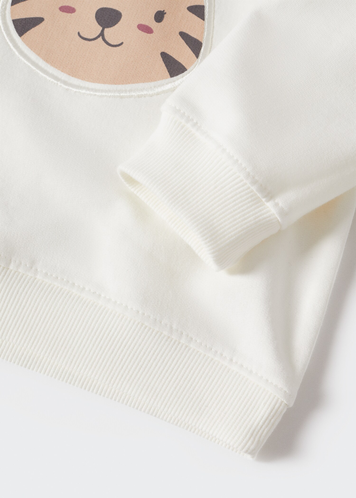 Katoenen sweatshirt met tekening - Detail van het artikel 8