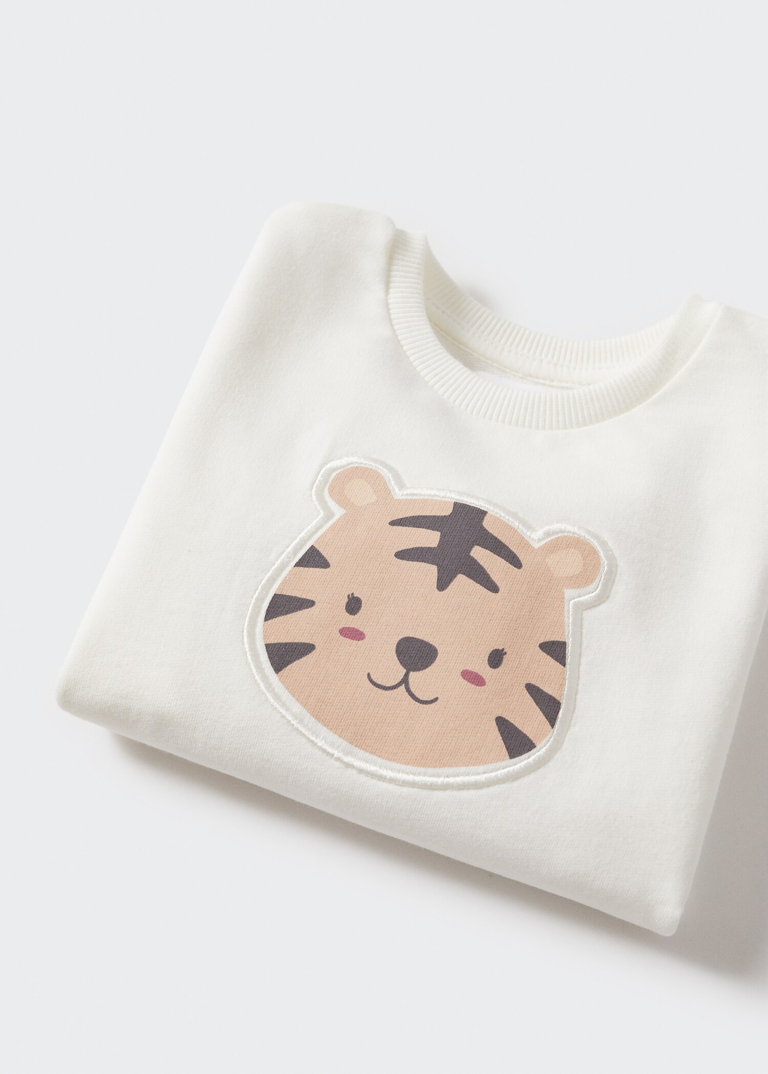 Katoenen sweatshirt met tekening - Detail van het artikel 9