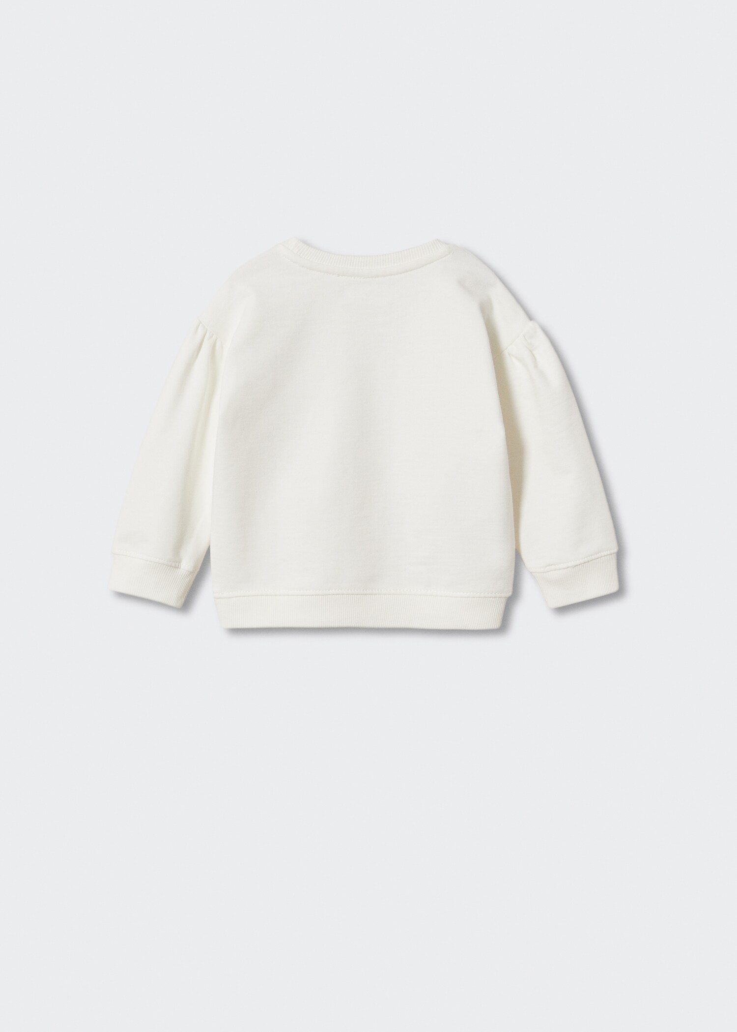 Katoenen sweatshirt met tekening - Achterkant van het artikel