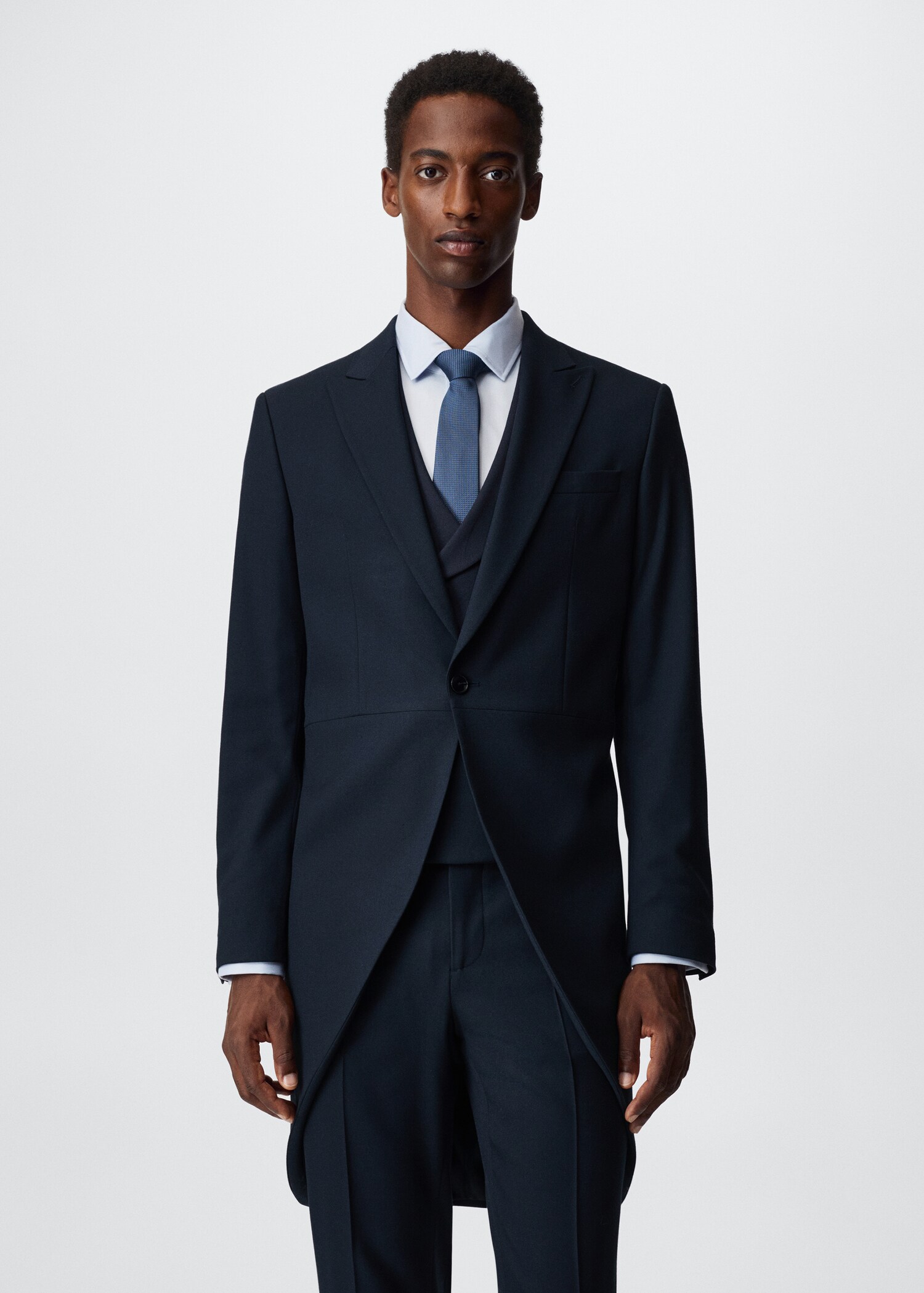 Slim-fit morning suit - Medium plane