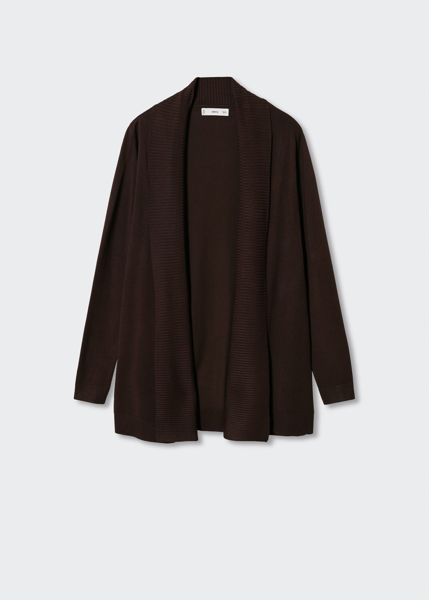 Fine-knit cardigan - Article without model