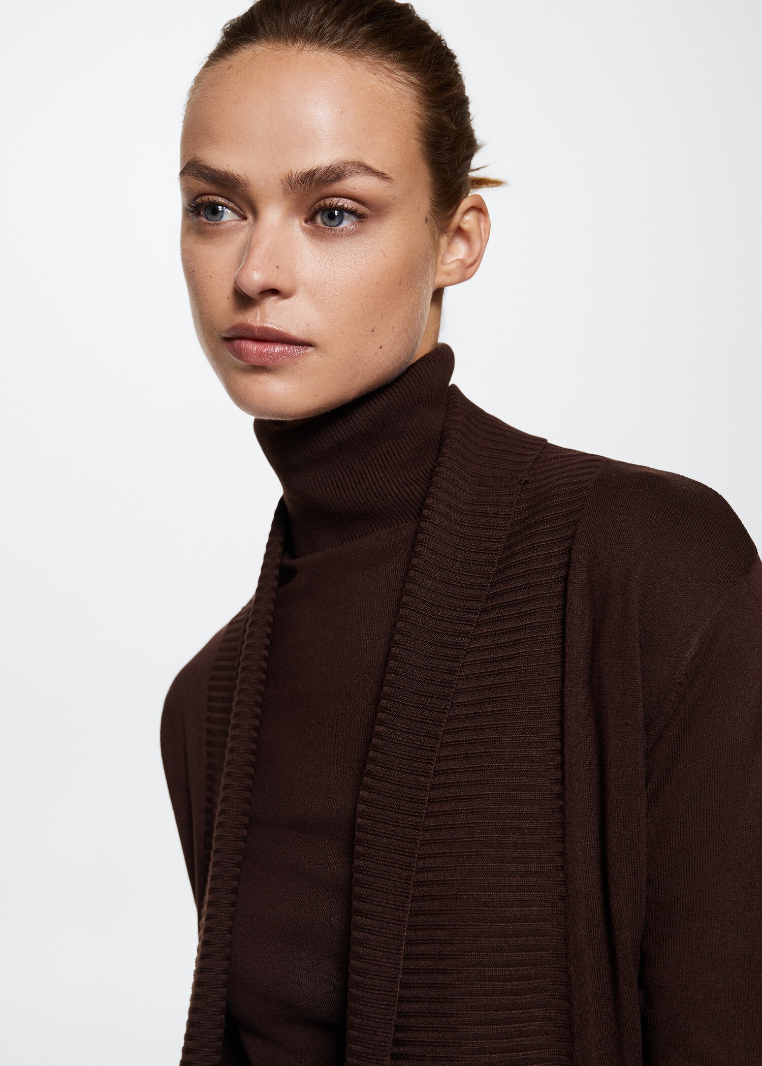 Fine-knit cardigan - Details of the article 1