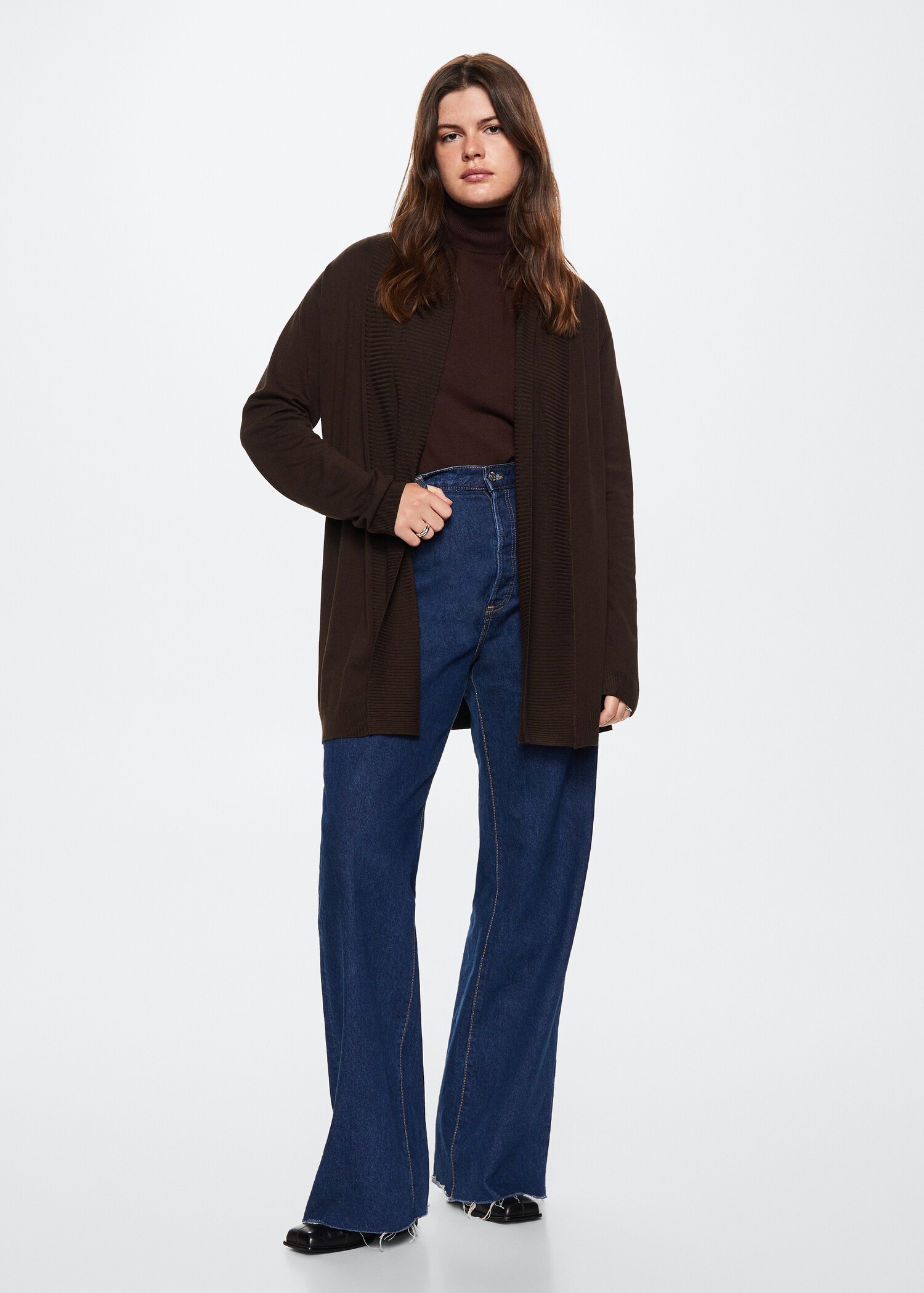 Fine-knit cardigan - Details of the article 3