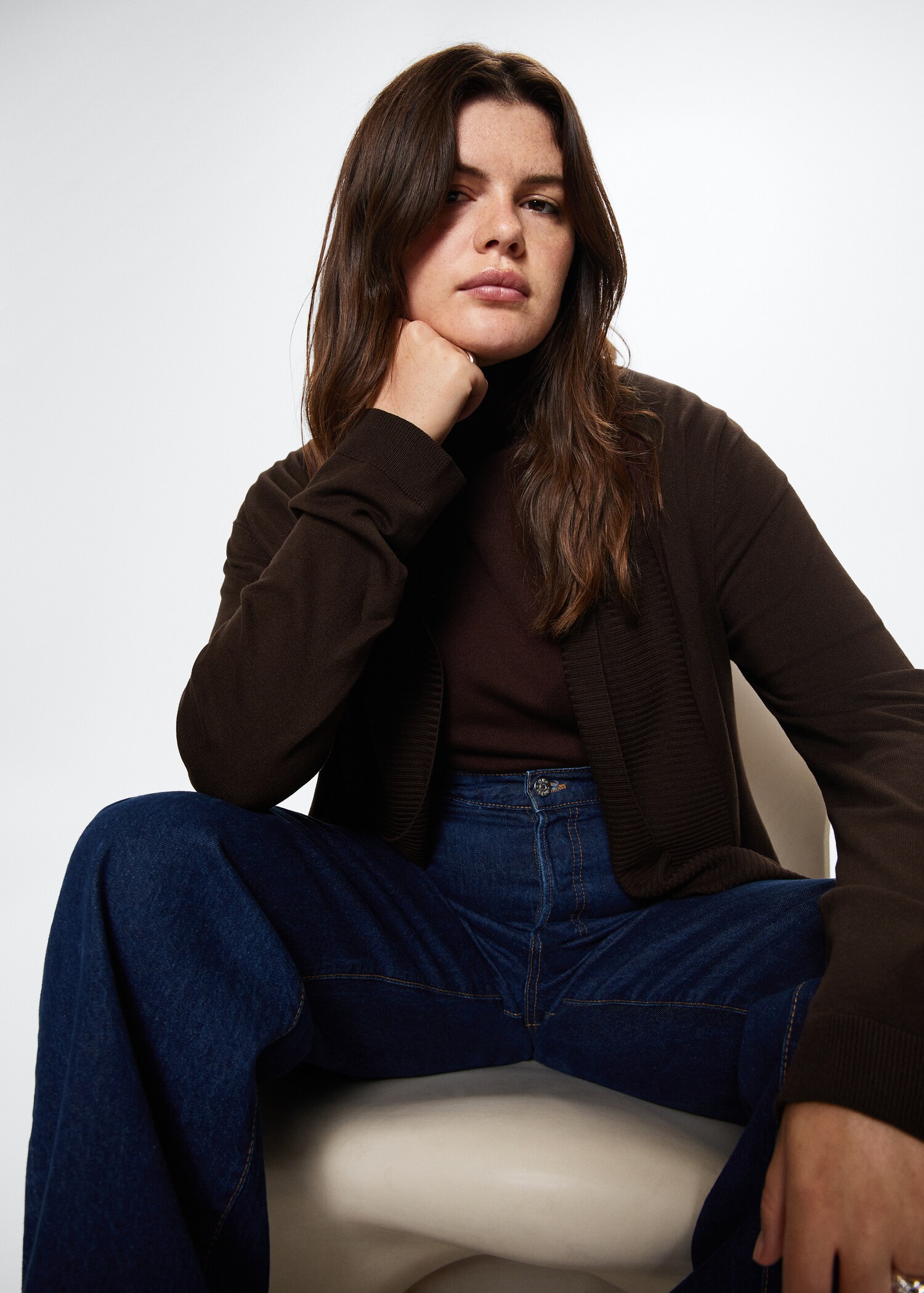 Fine-knit cardigan - Details of the article 4