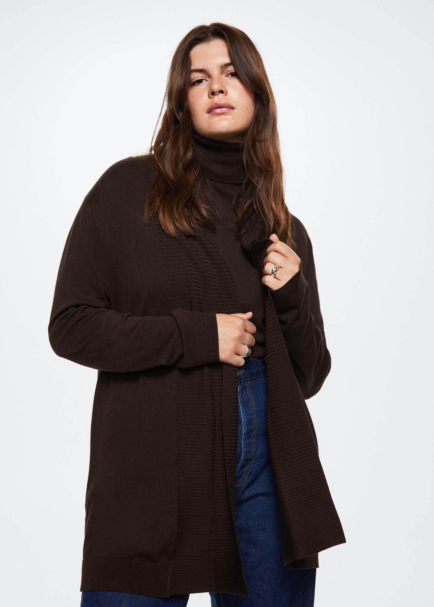 Fine-knit cardigan - Details of the article 5