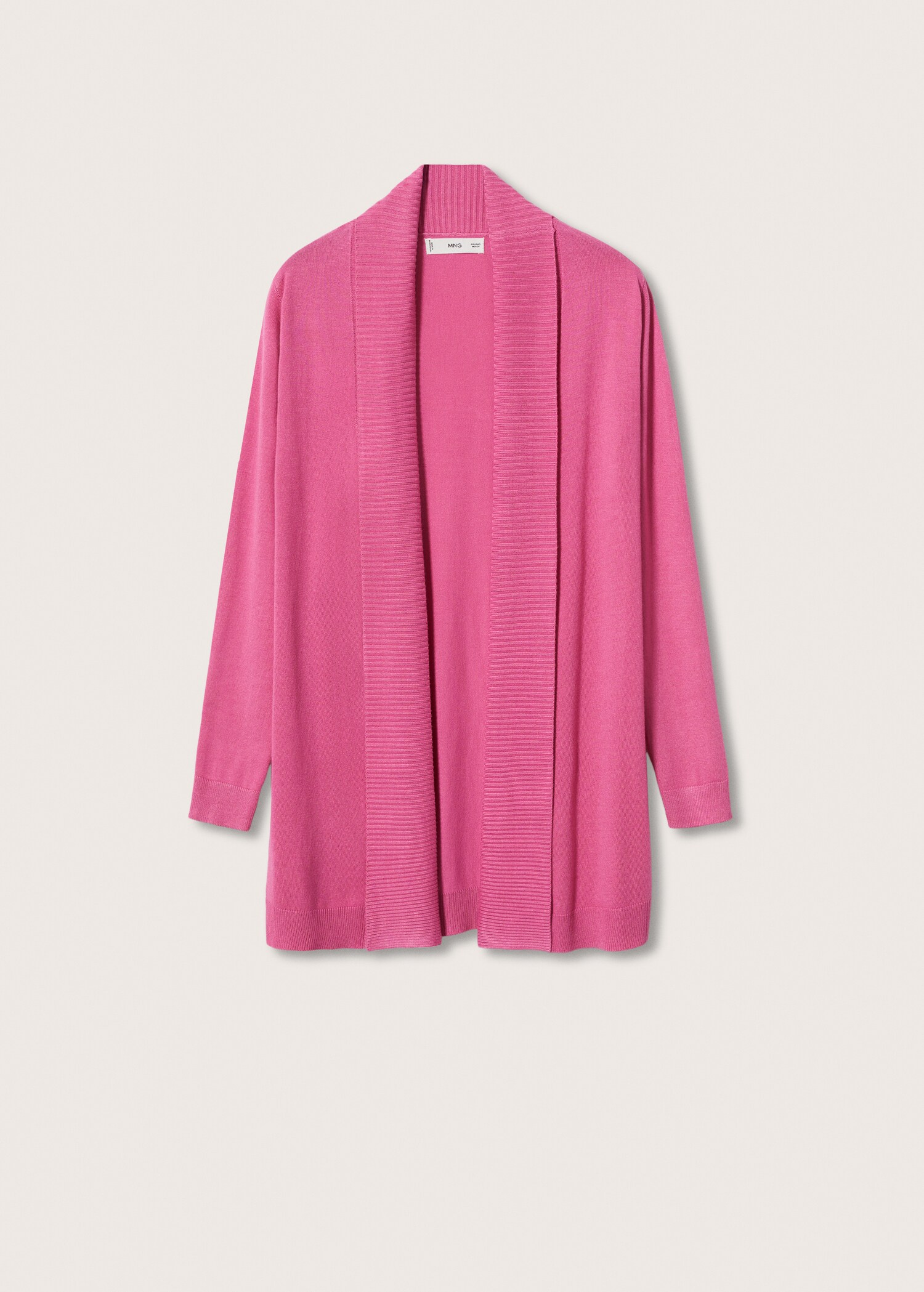 Fine-knit cardigan - Article without model