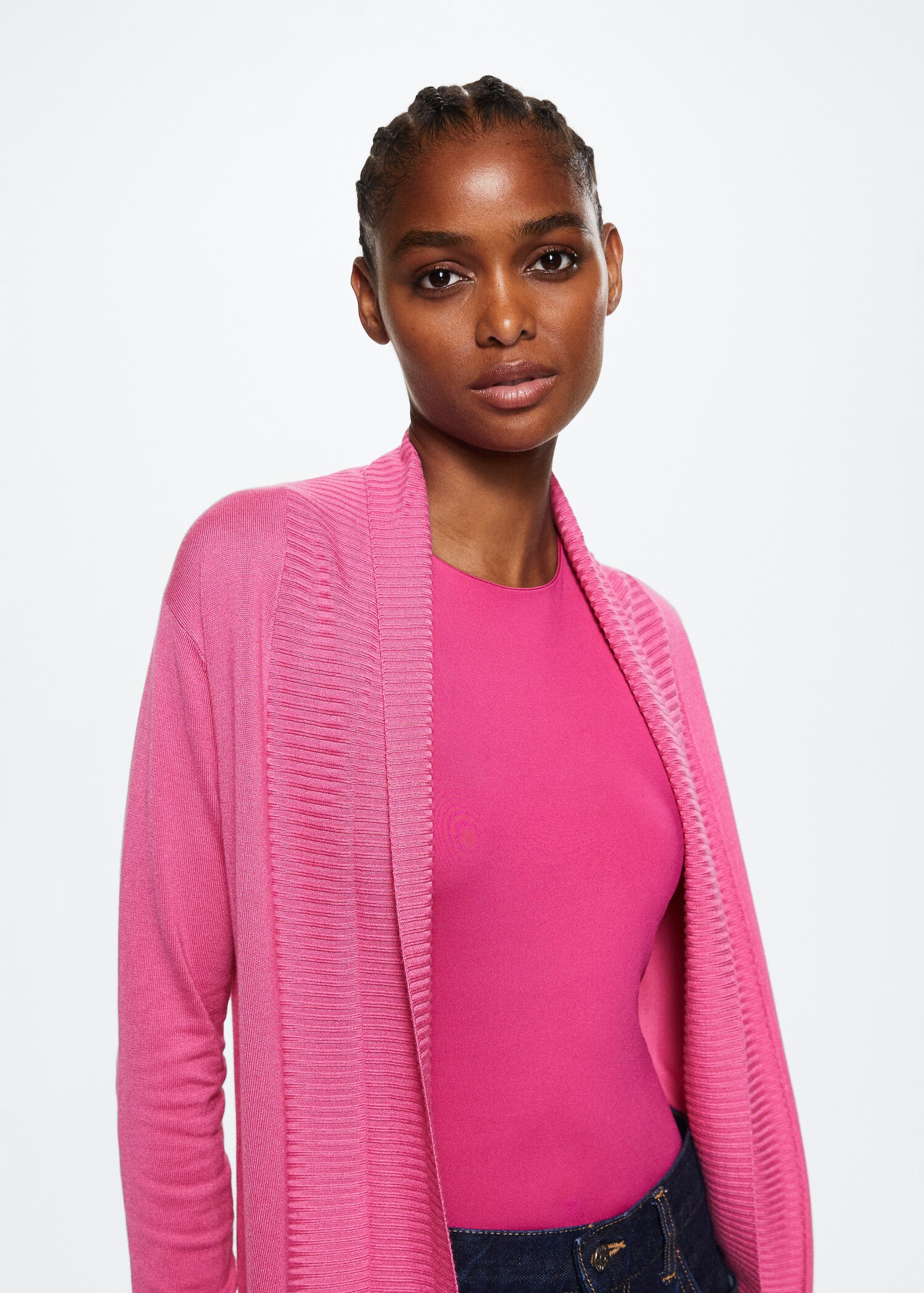 Fine-knit cardigan - Details of the article 4