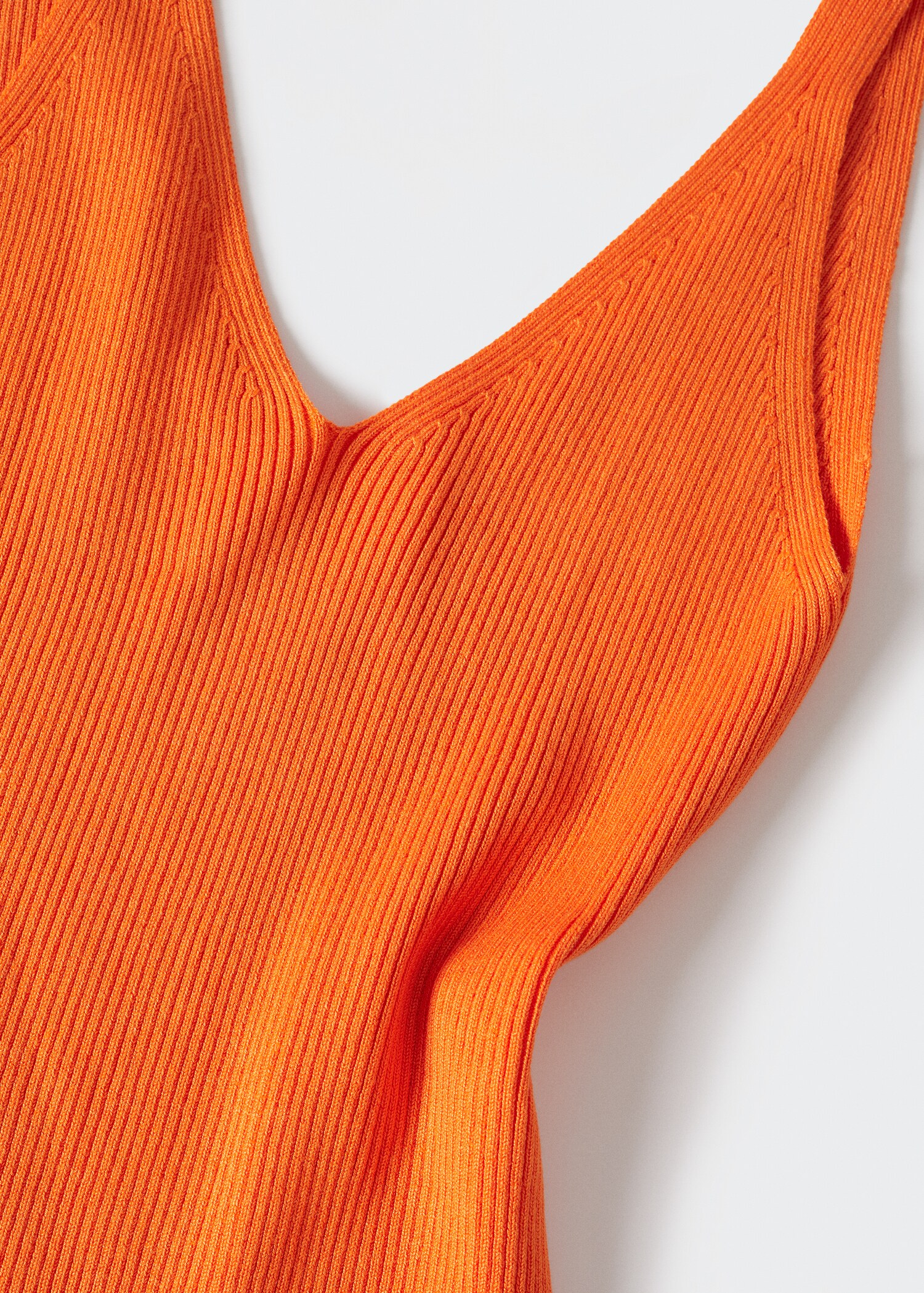Ribbed knit top - Details of the article 8