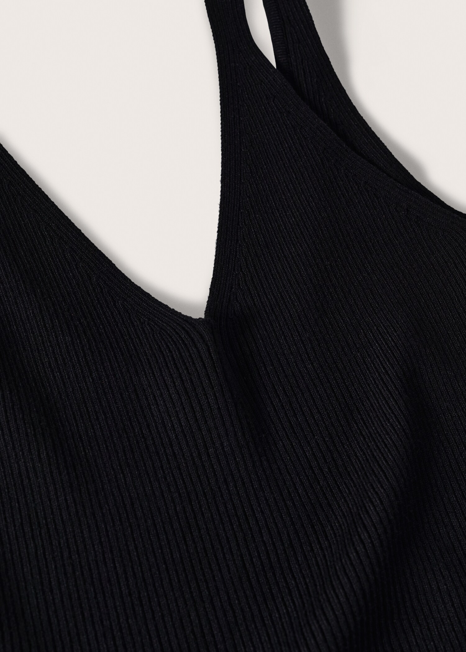 Ribbed knit top - Details of the article 8