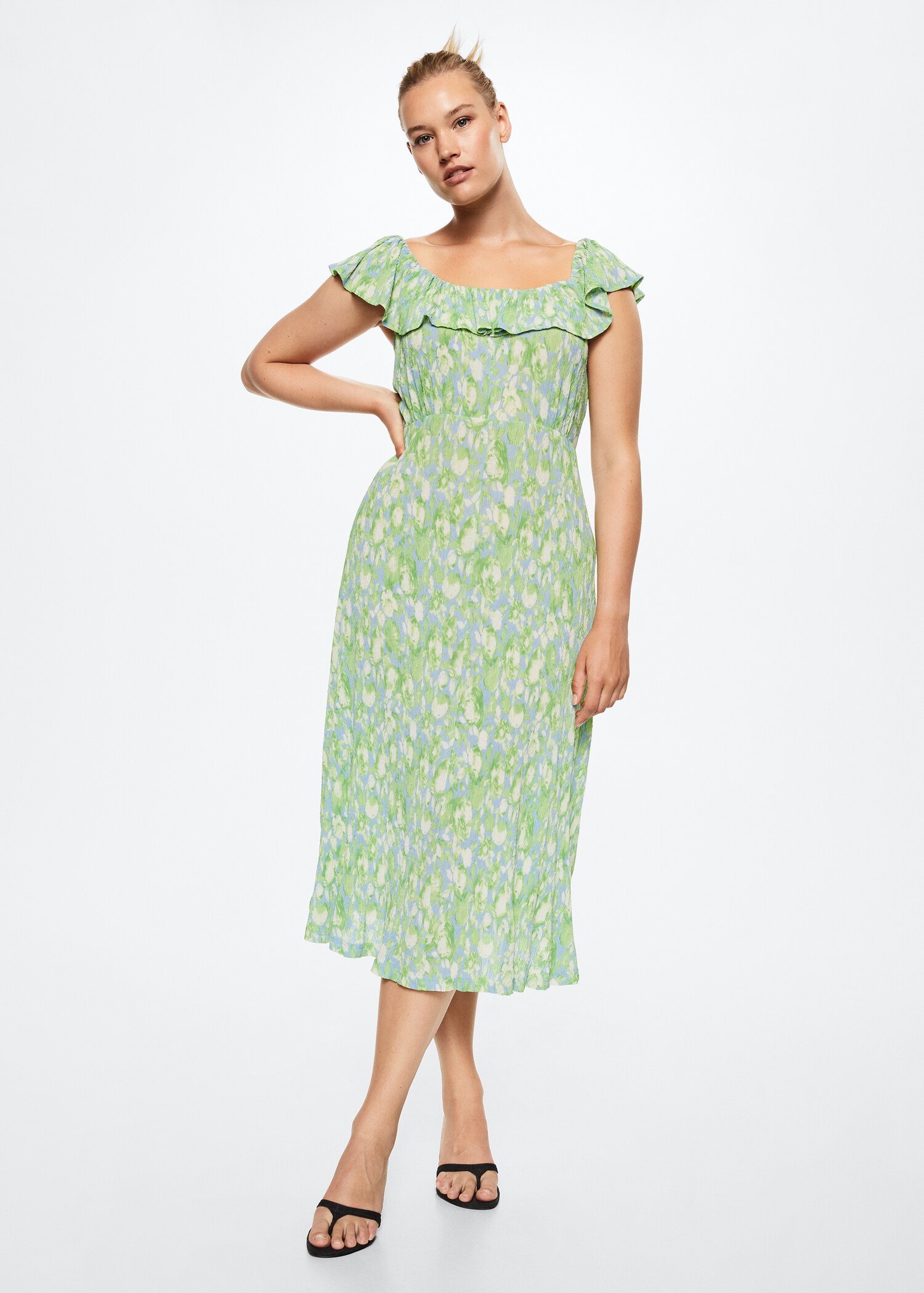 Vestido estampado floral - Detalle del artículo 3