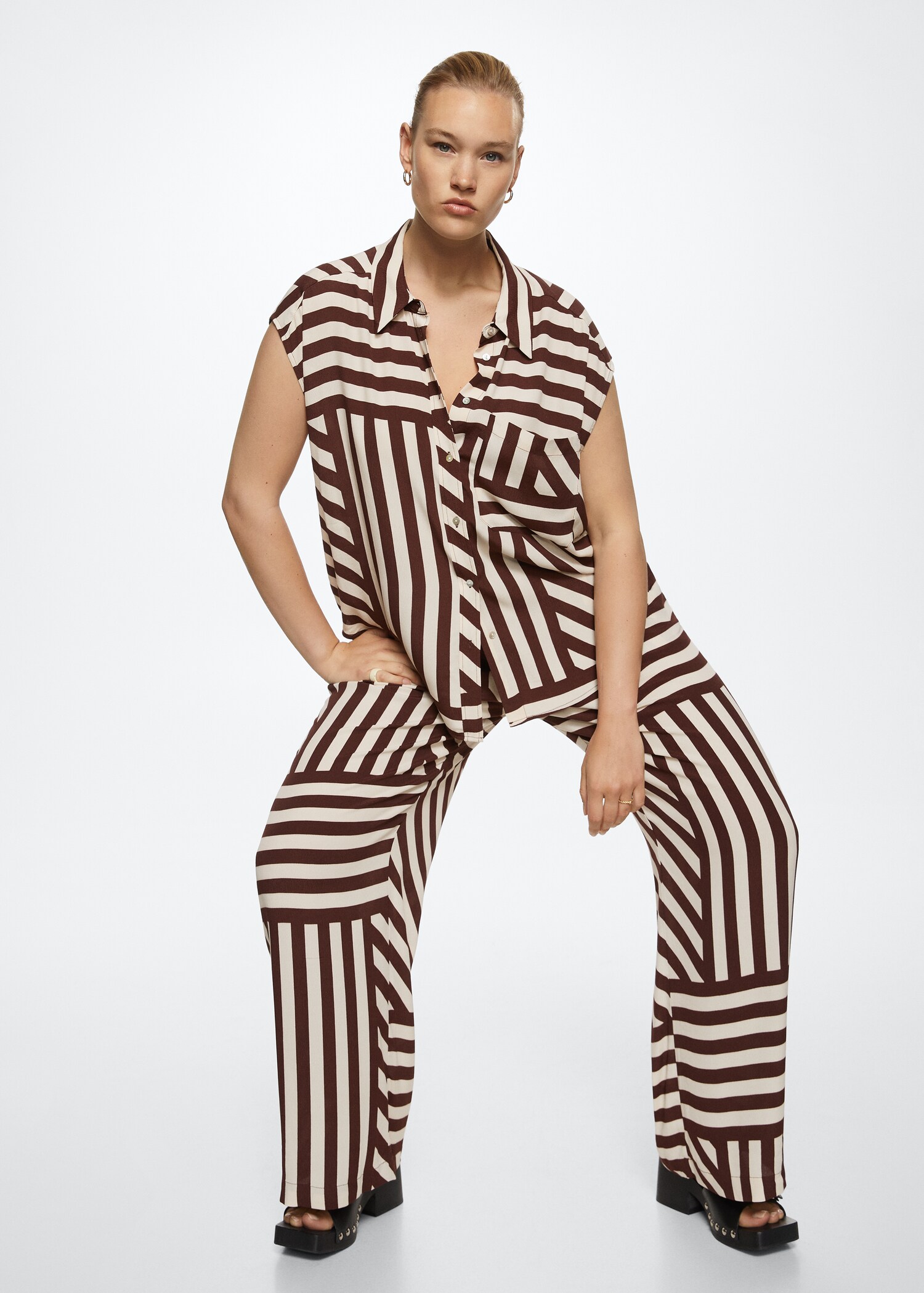 Camisa fluida oversized - Pormenor do artigo 3