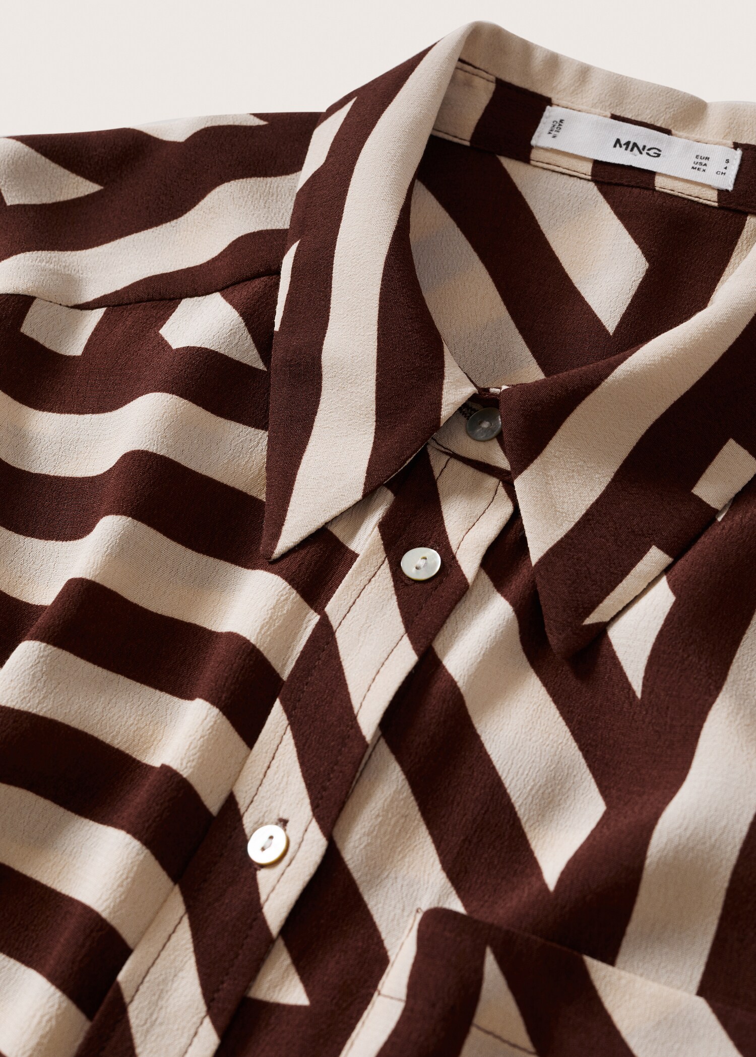 Camisa fluida oversized - Pormenor do artigo 8