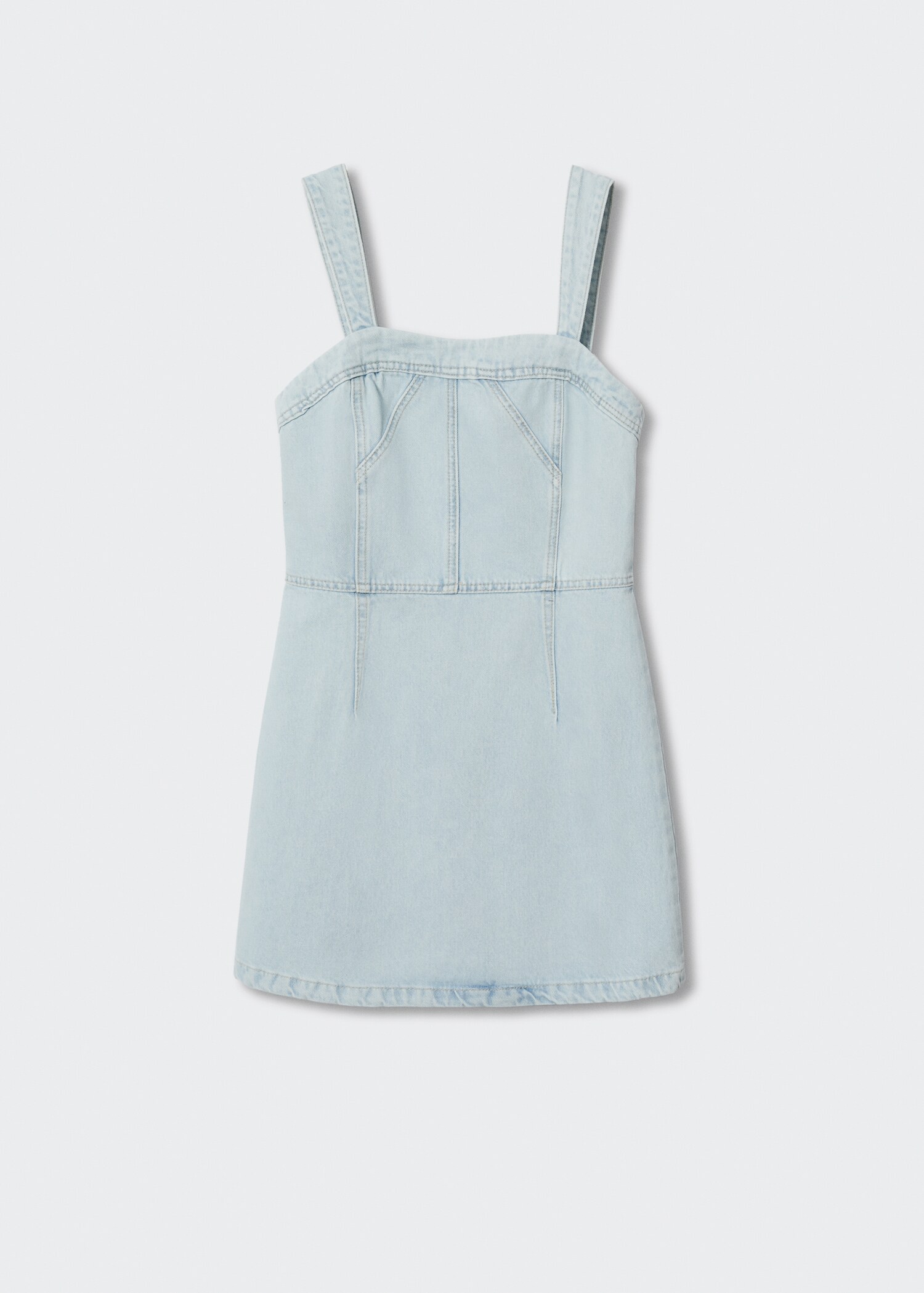 Vestido vaquero cremallera - Artículo sin modelo