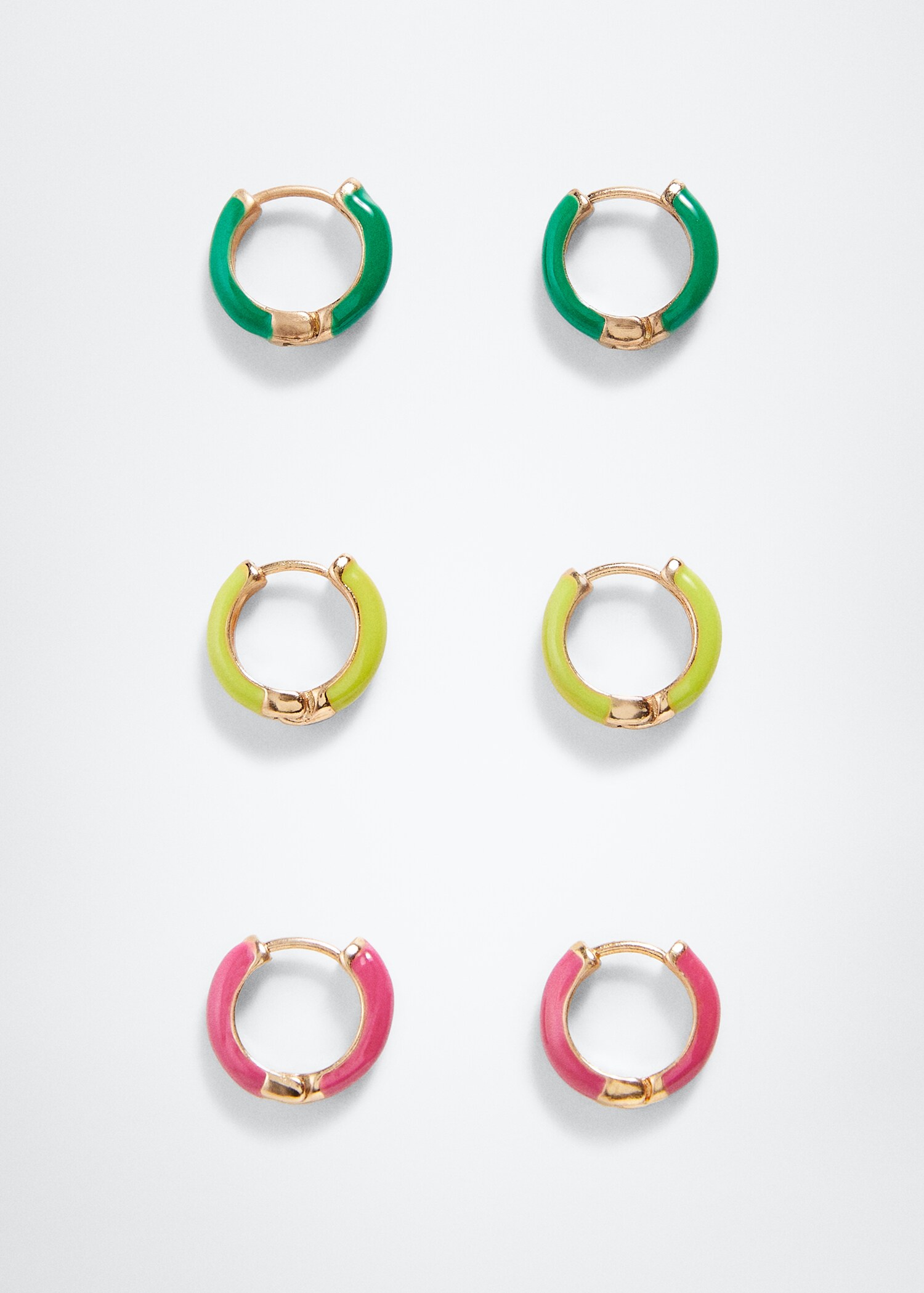 Mixed hoop earrings - Article without model