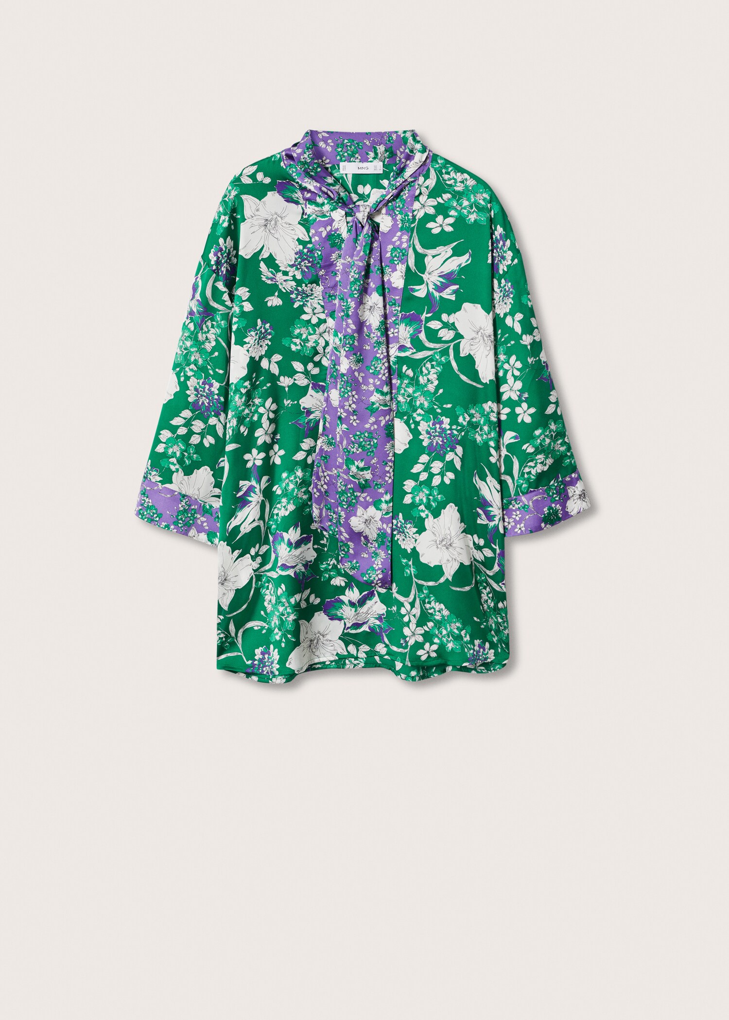 Blouse à fleurs - Article sans modèle