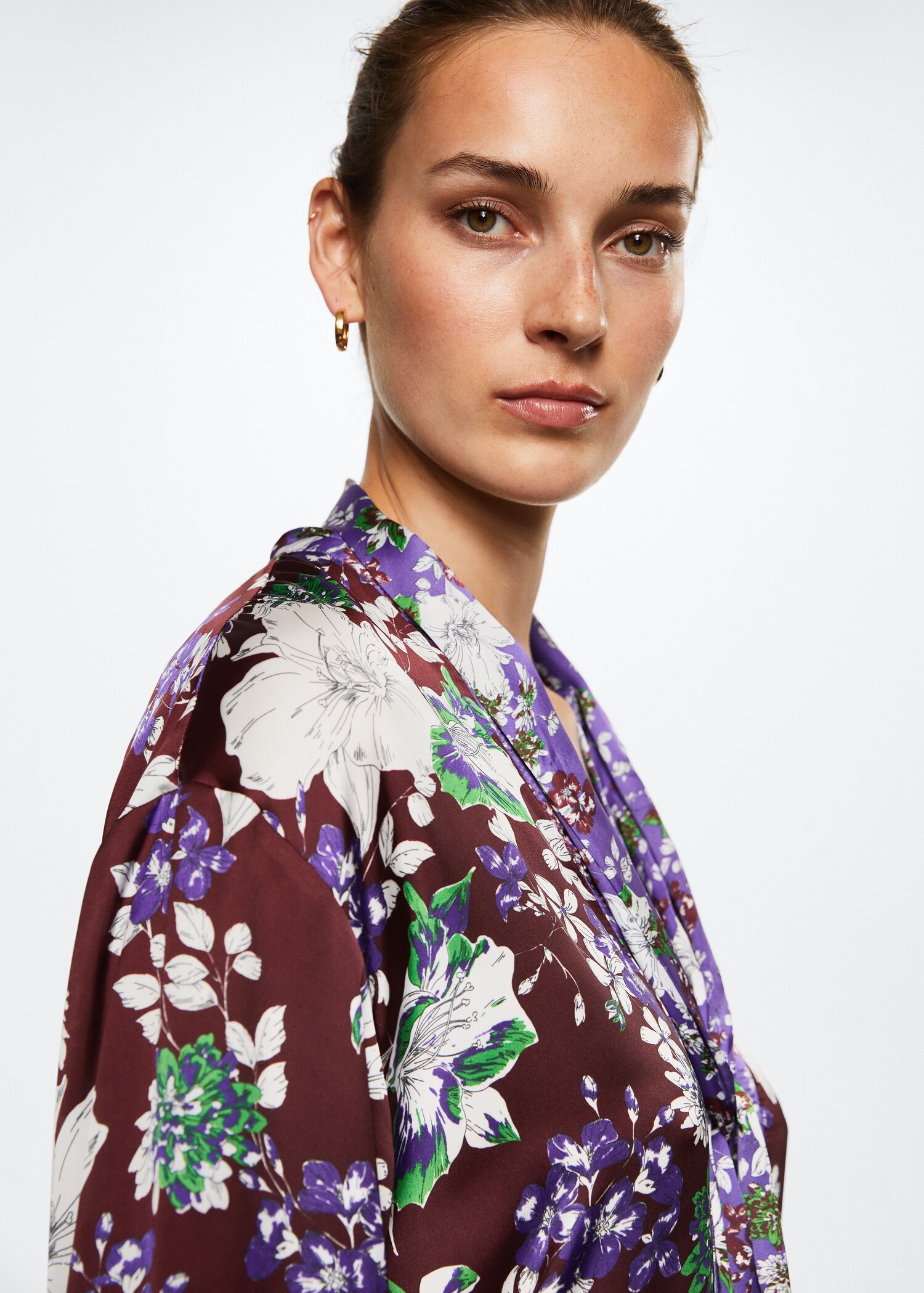Blouse à fleurs - Détail de l'article 1