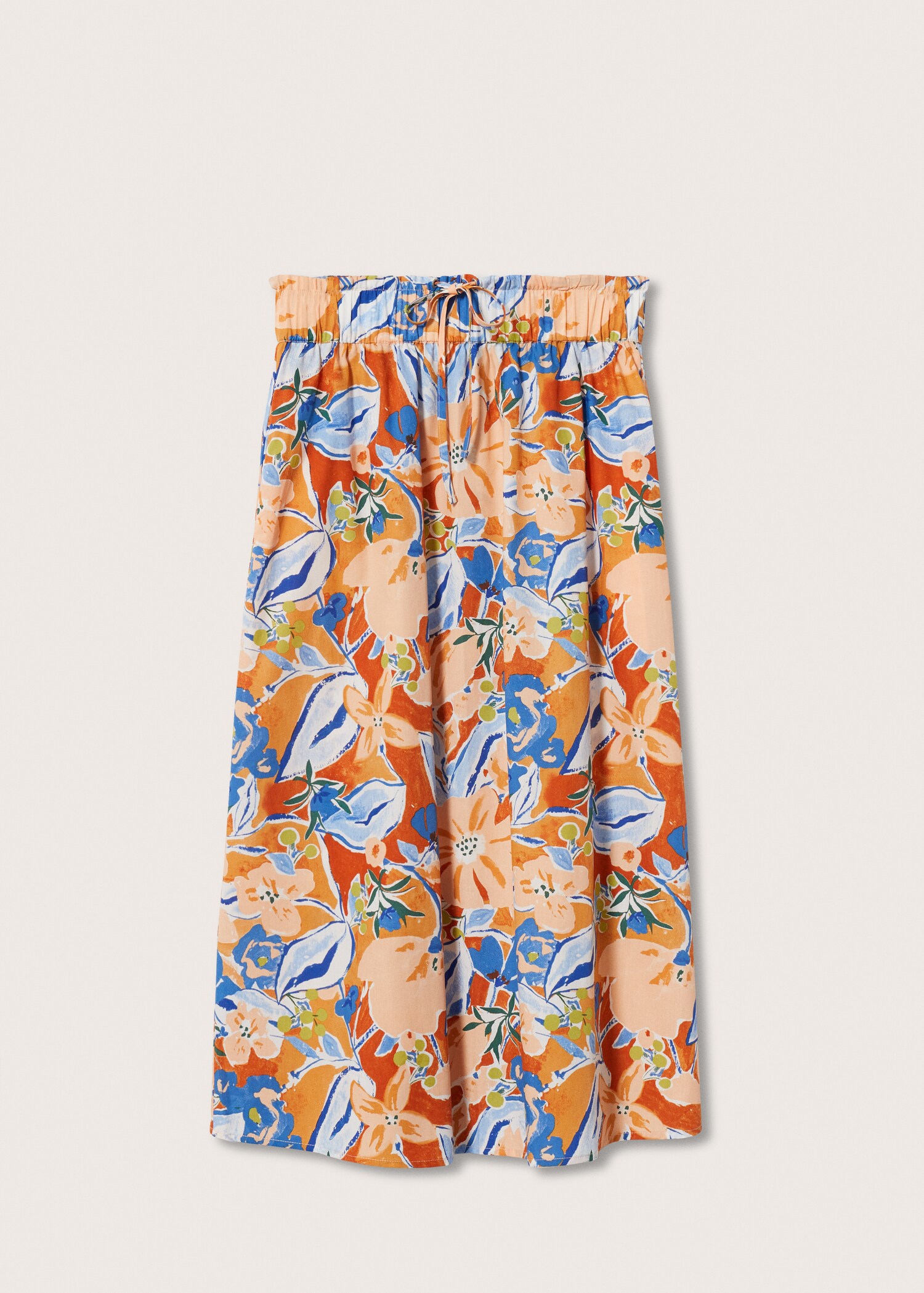 Printed midi skirt - Article without model