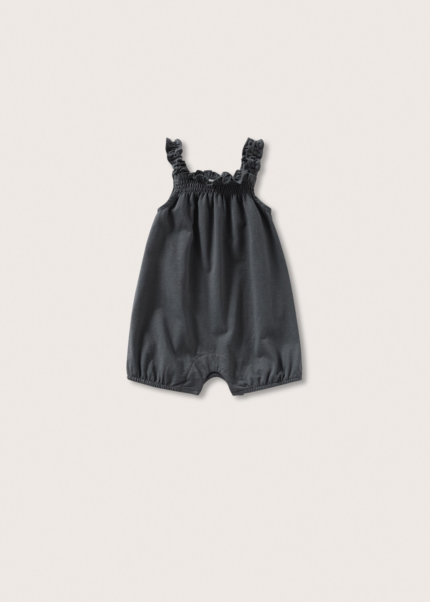 Short cotton dungarees - Article without model