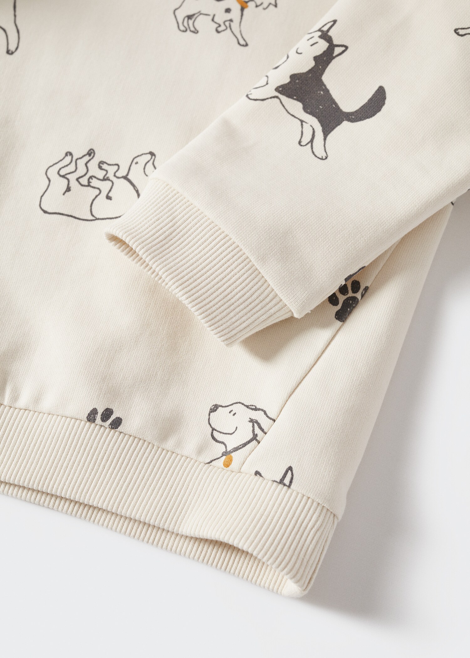 Cotton-blend printed sweatshirt - Details of the article 8
