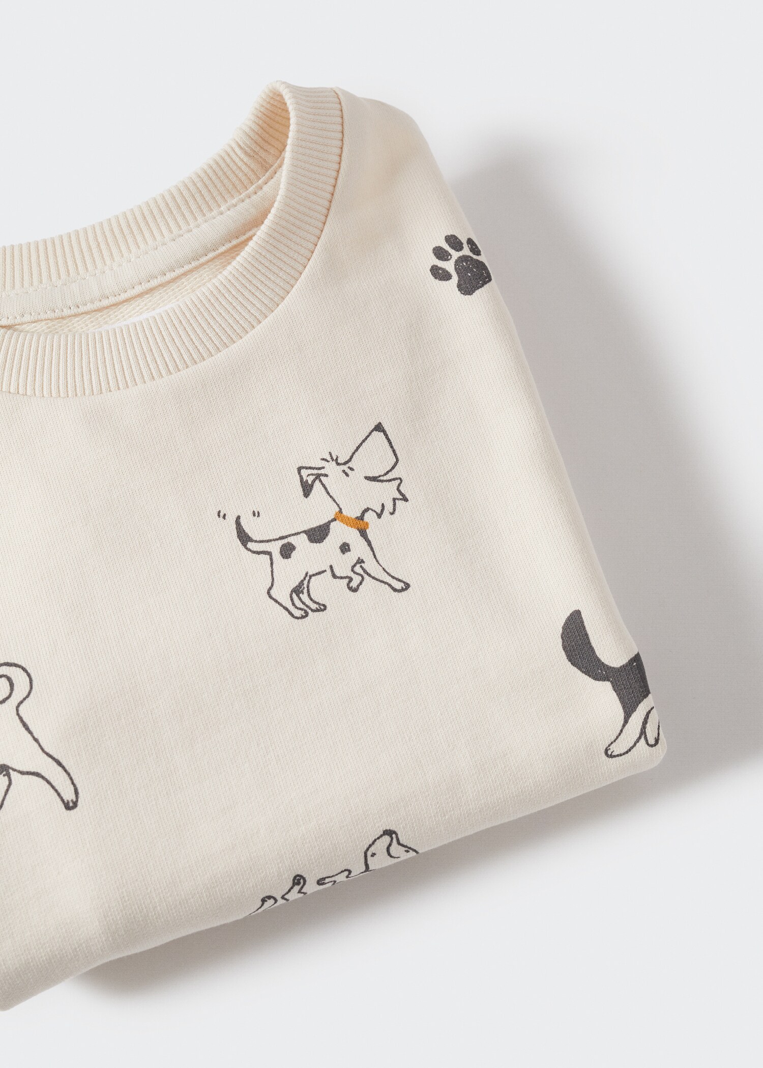Cotton-blend printed sweatshirt - Details of the article 9
