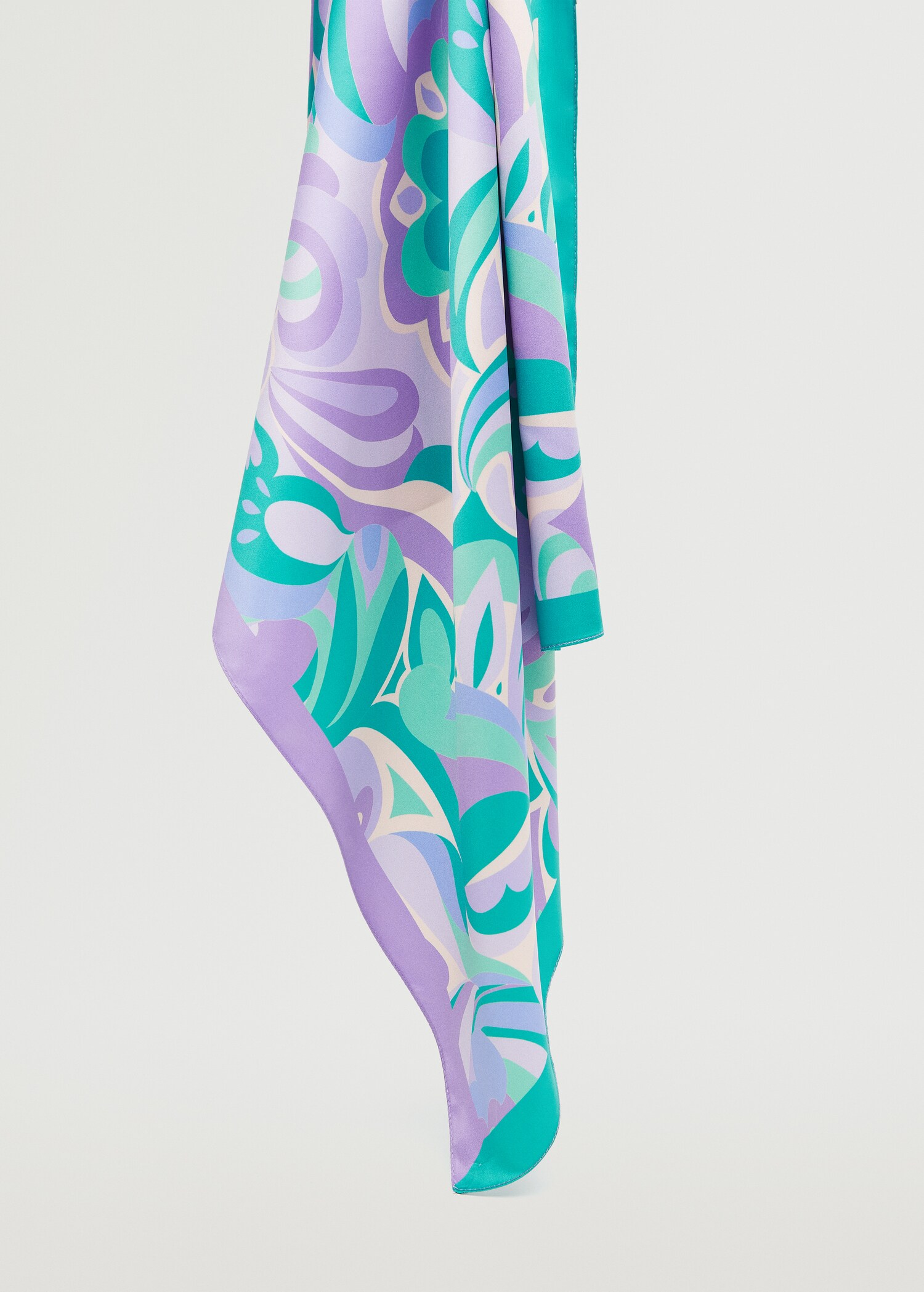 Foulard satiné imprimé - Détail de l'article 3