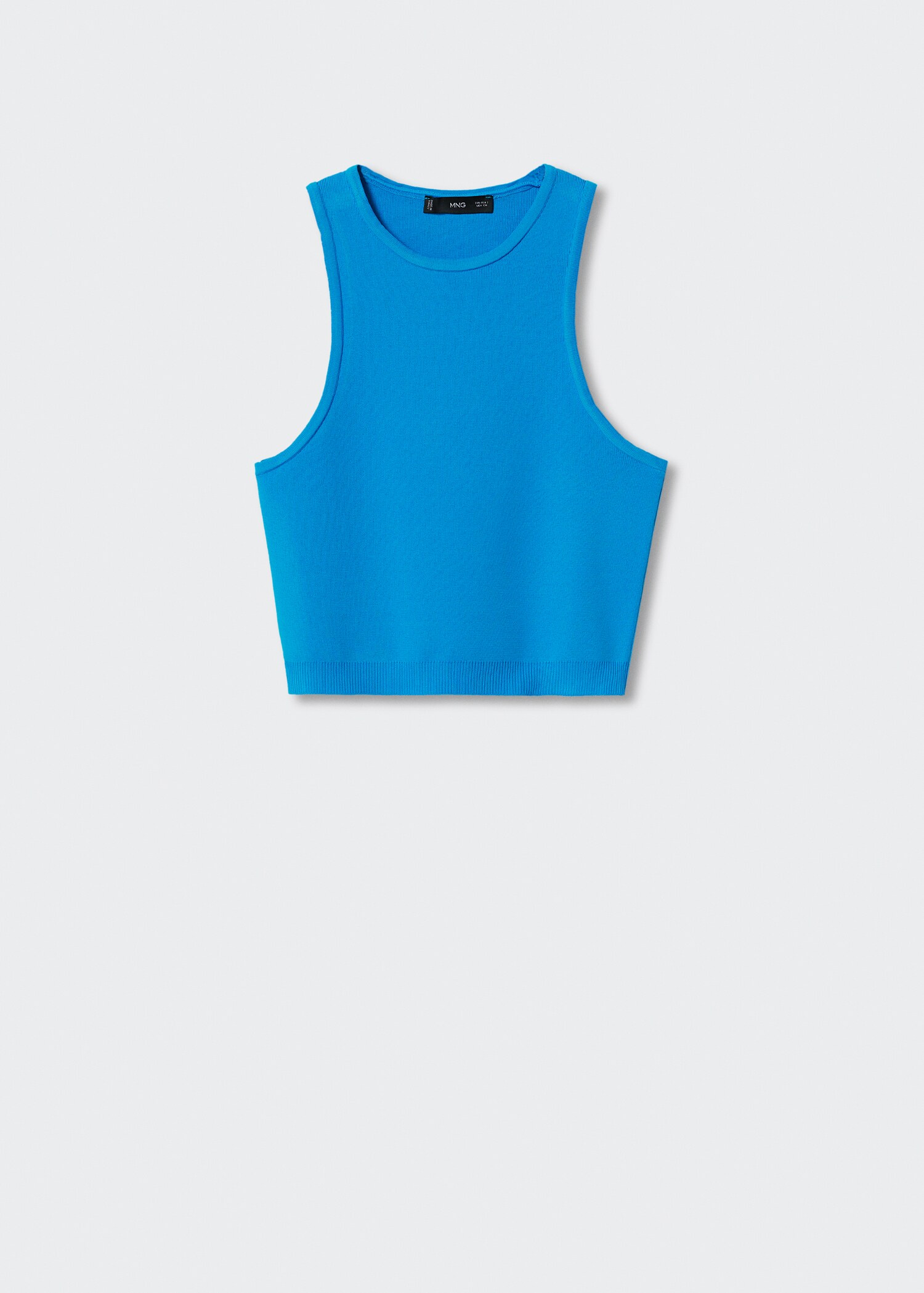 Cropped strikket topp - Artikkel uten modell