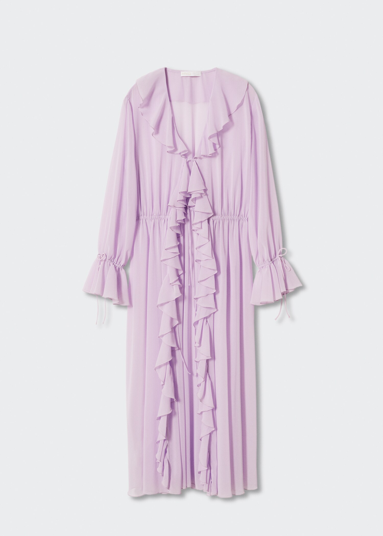 Ruffles flowy dress - Article without model