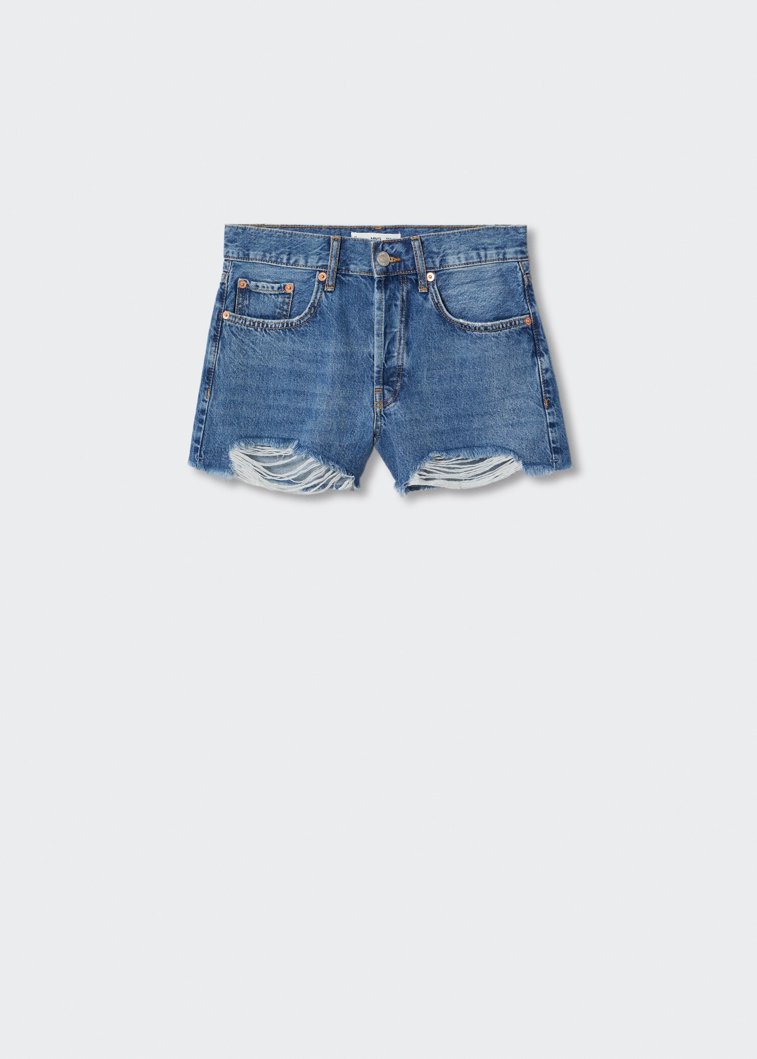 Mini-short ourlets effilochés - Article sans modèle