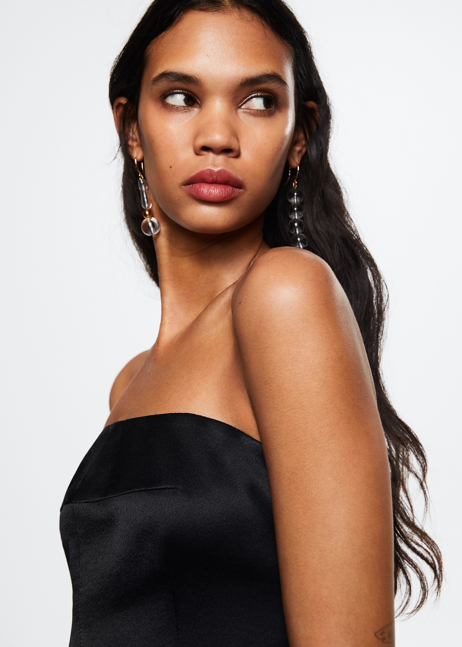 Satin top - Details of the article 1