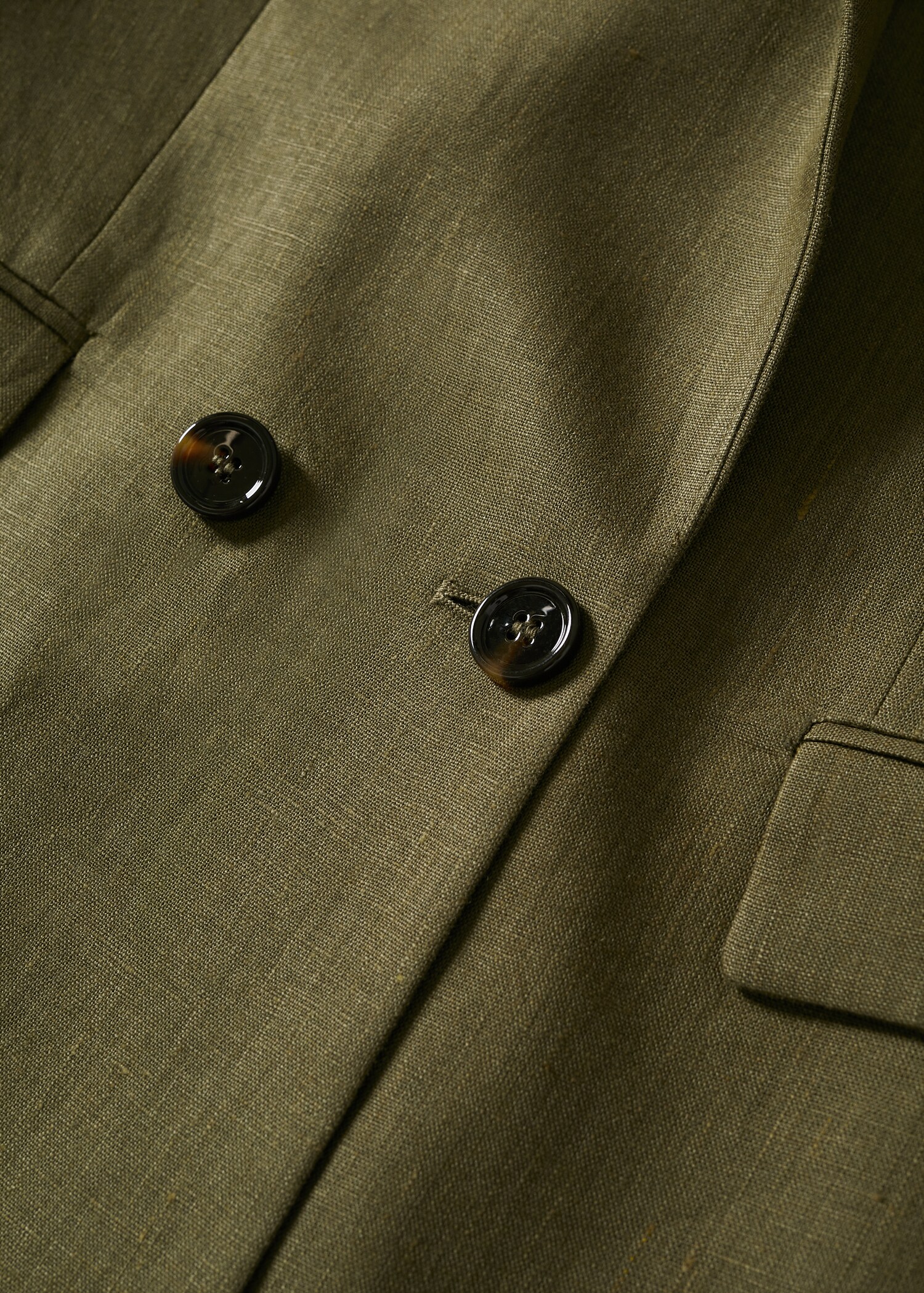 Blazer suit 100% linen - Details of the article 8