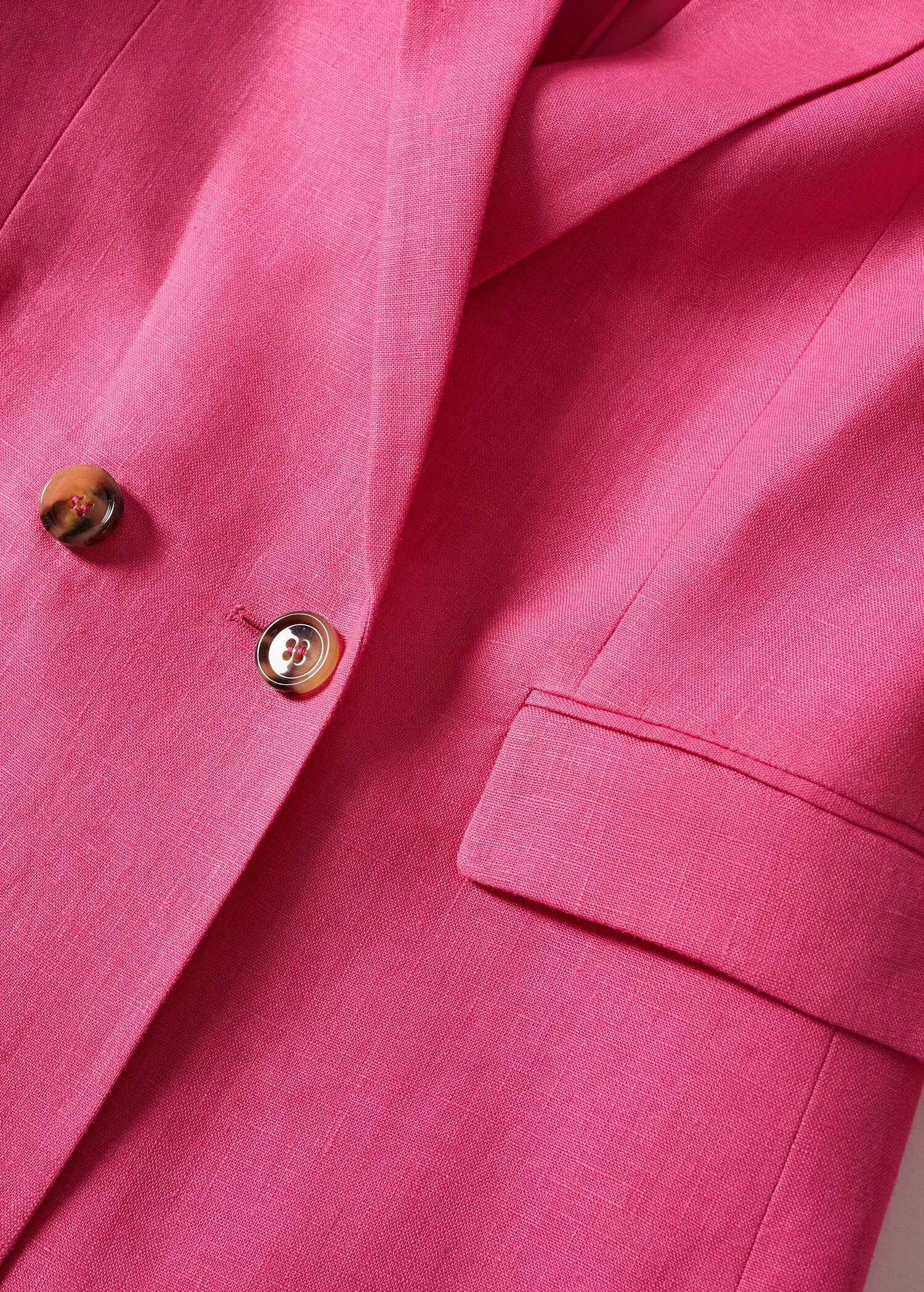 Blazer suit 100% linen - Details of the article 8