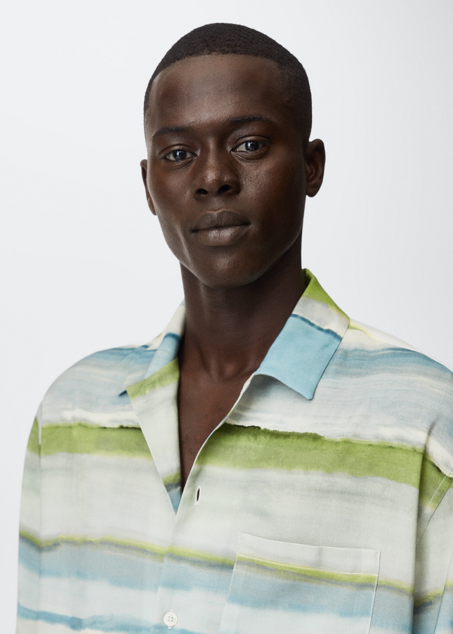 Chemise imprimée fluide - Détail de l'article 1