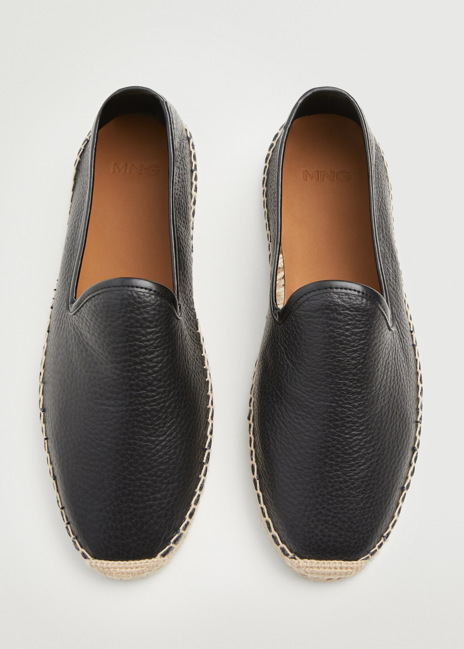 Jute leather espadrilles - Details of the article 4