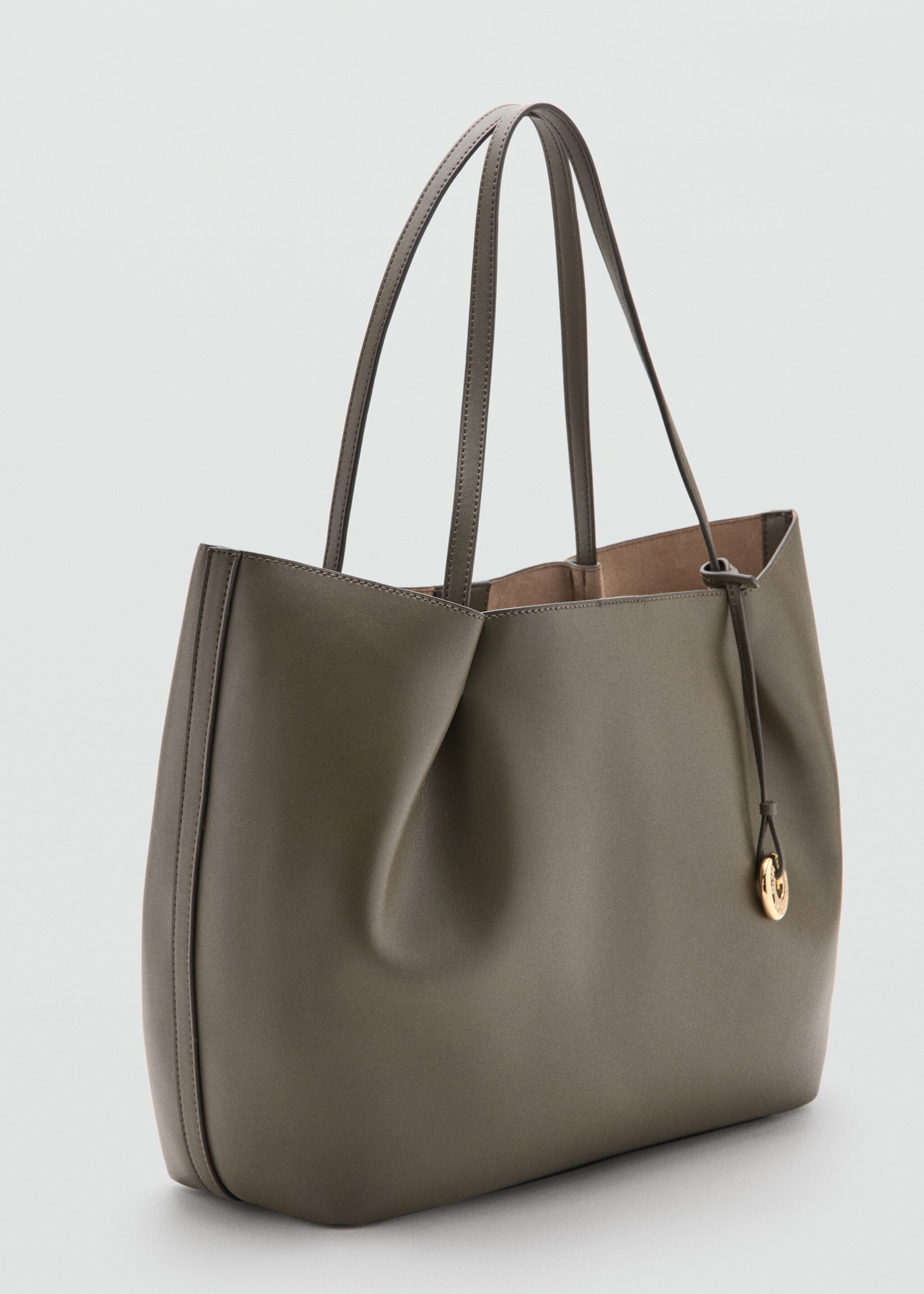 Large shopper bag - Medium plane, Khaki. Ref: 37051347-00.