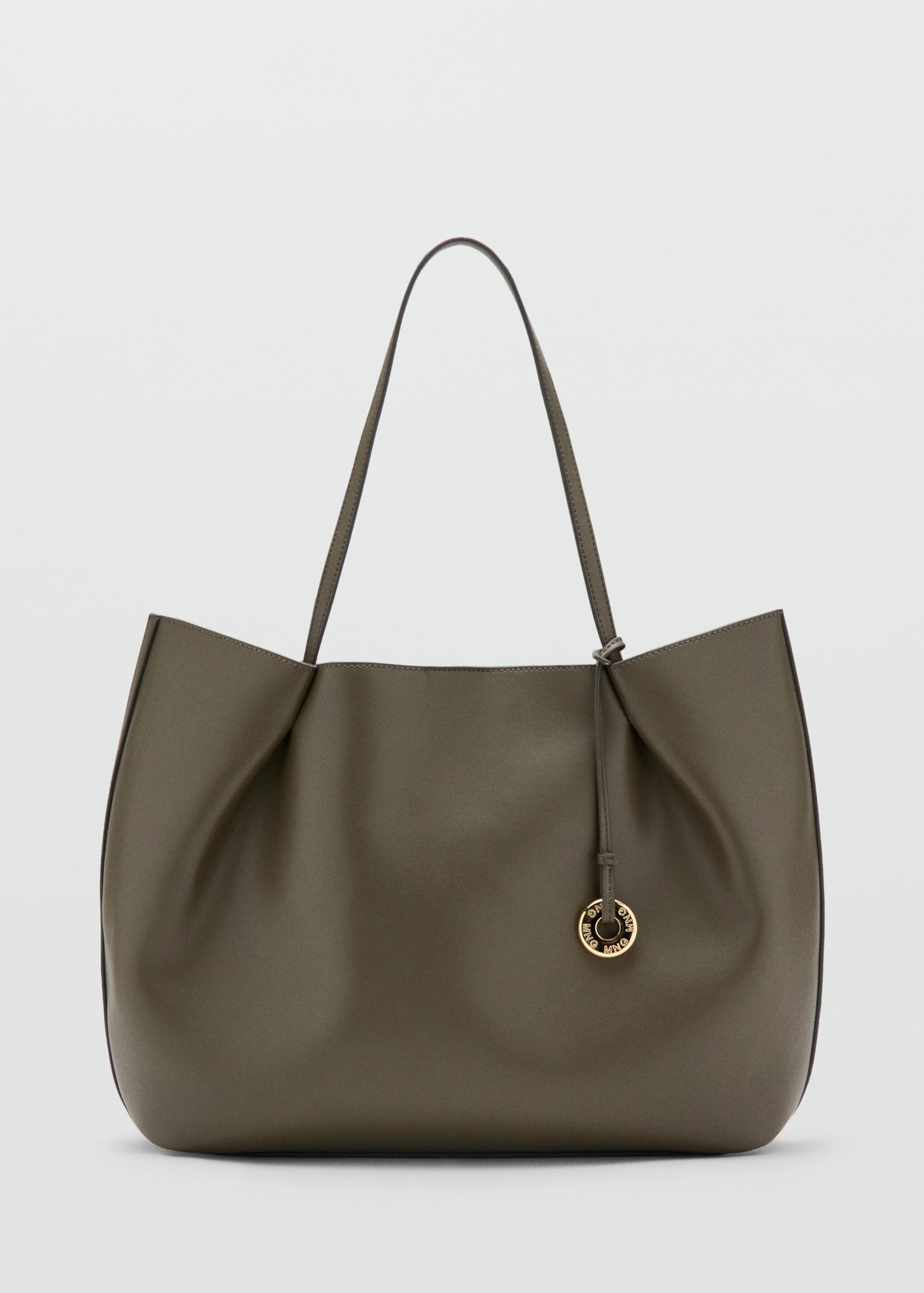 Large shopper bag - Article without model, Khaki. Ref: 37051347-00.
