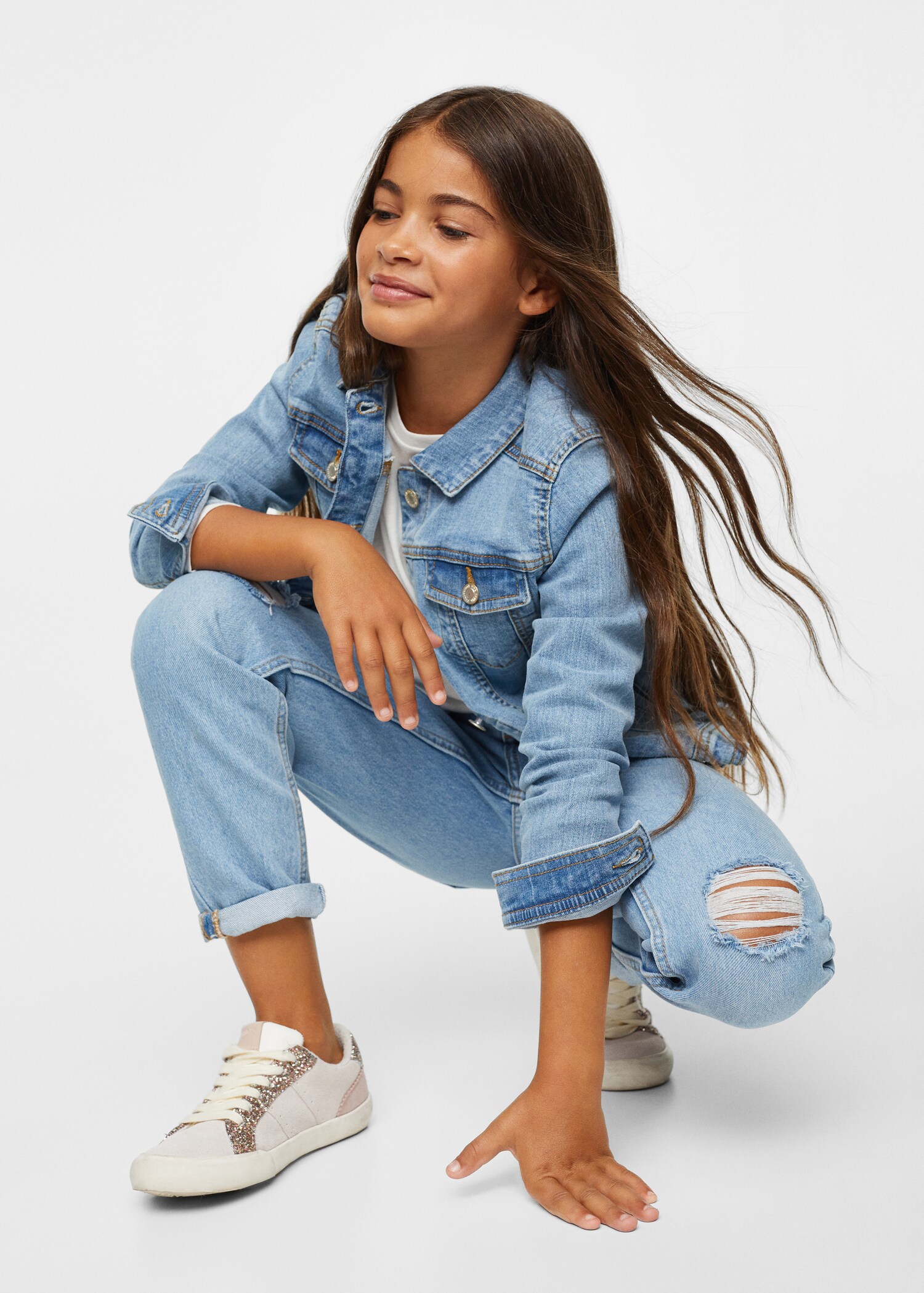 Pockets denim jacket - Details of the article 2