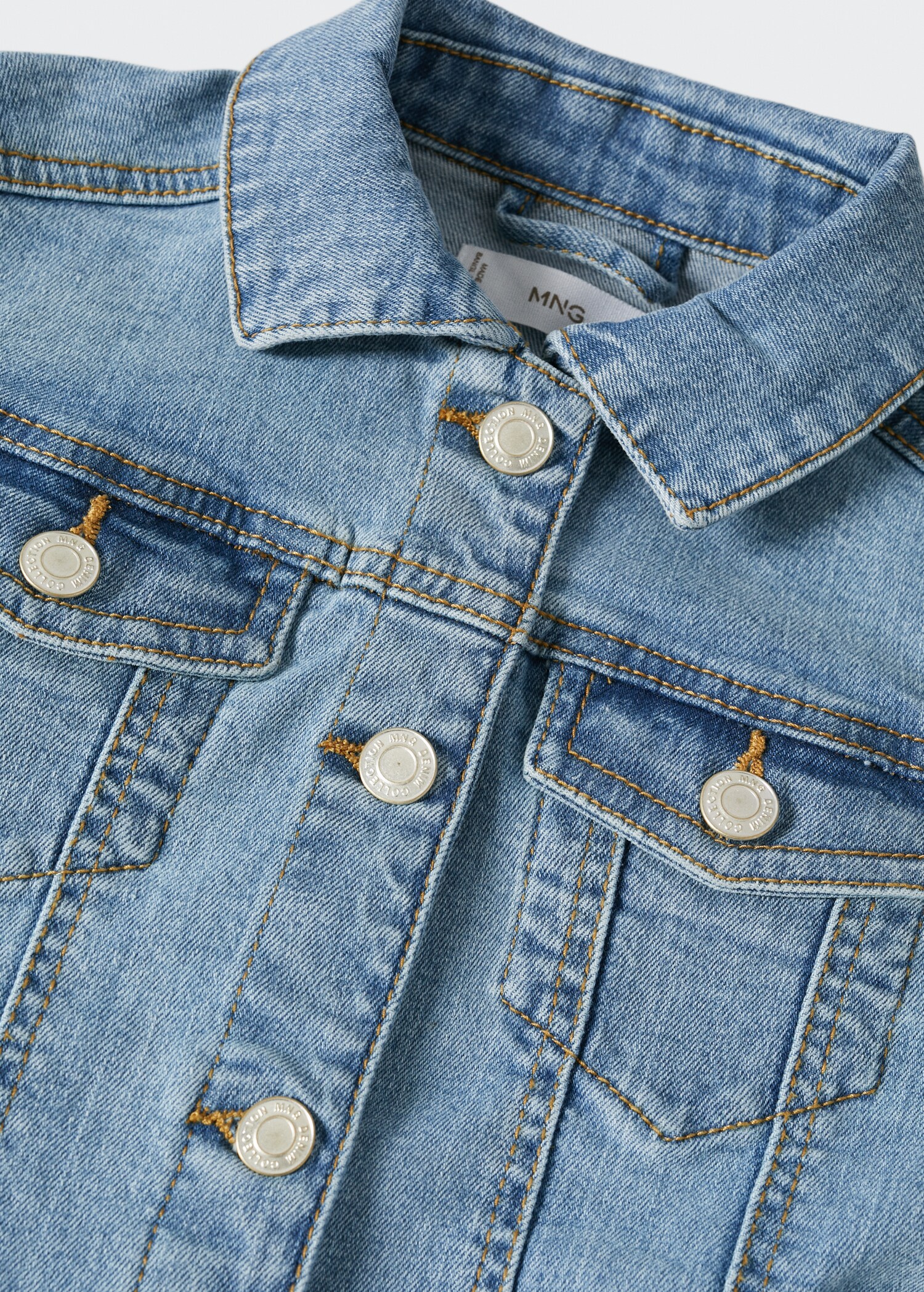 Pockets denim jacket - Details of the article 8