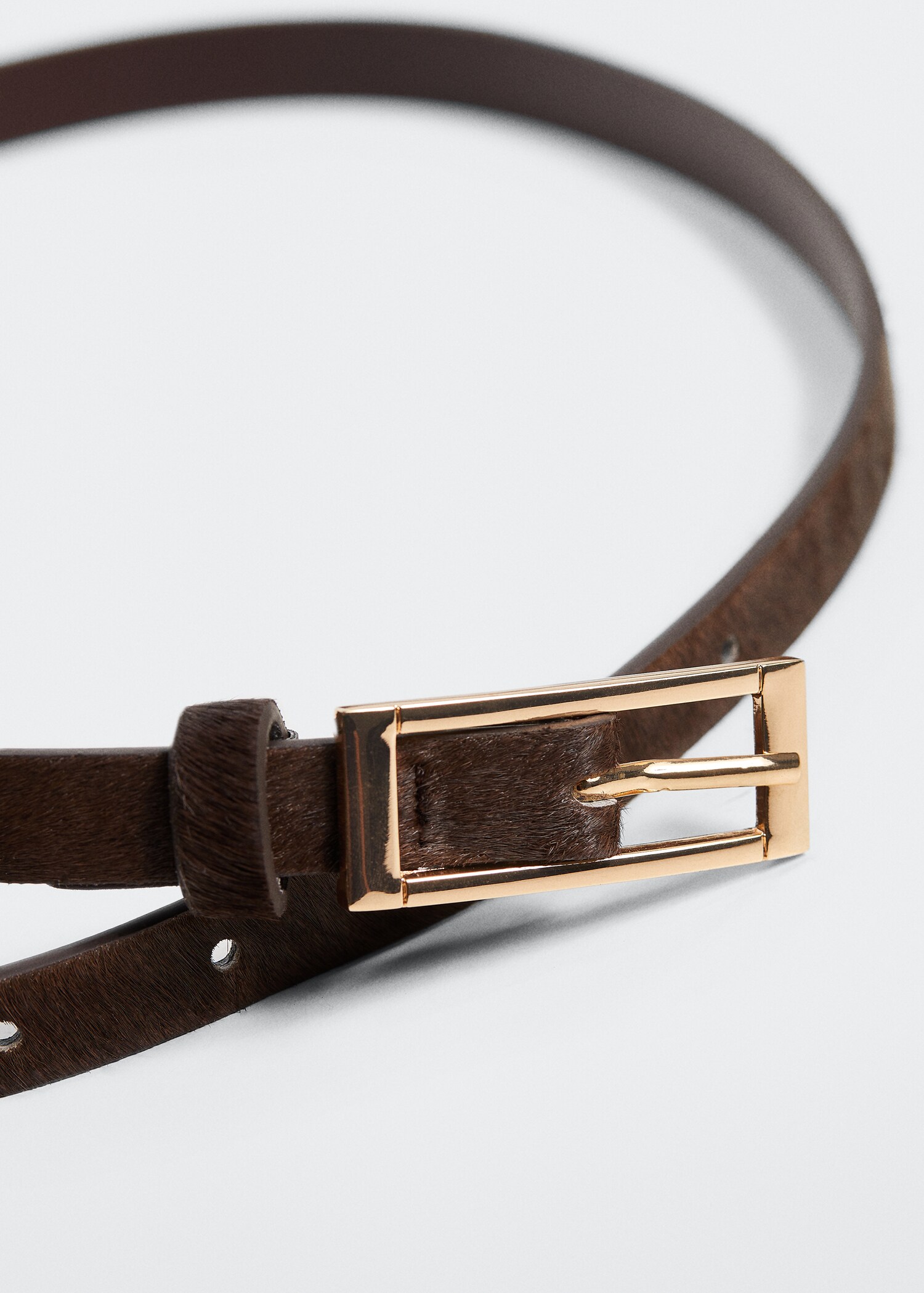 Ceinture cuir fourrure - Détail de l'article 1