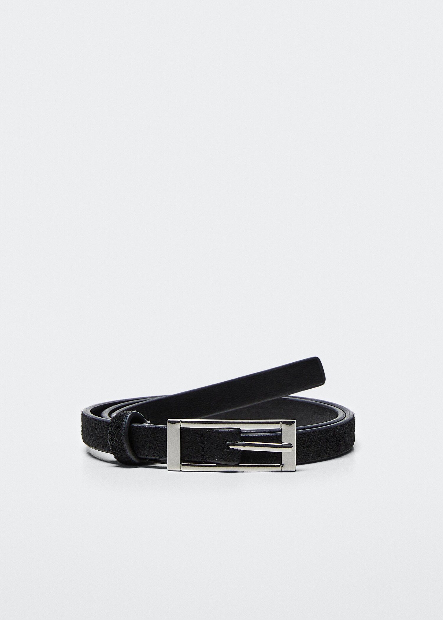 Ceinture cuir fourrure - Article sans modèle