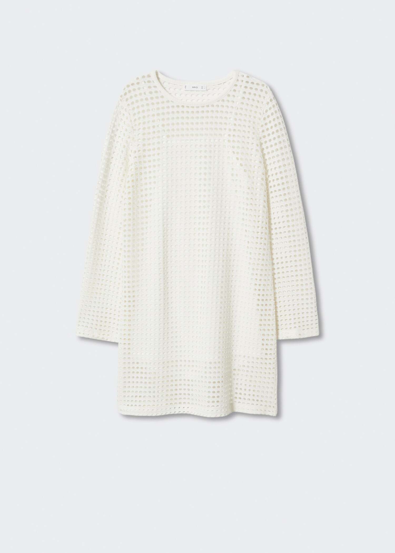 Openwork cotton dress - Article without model