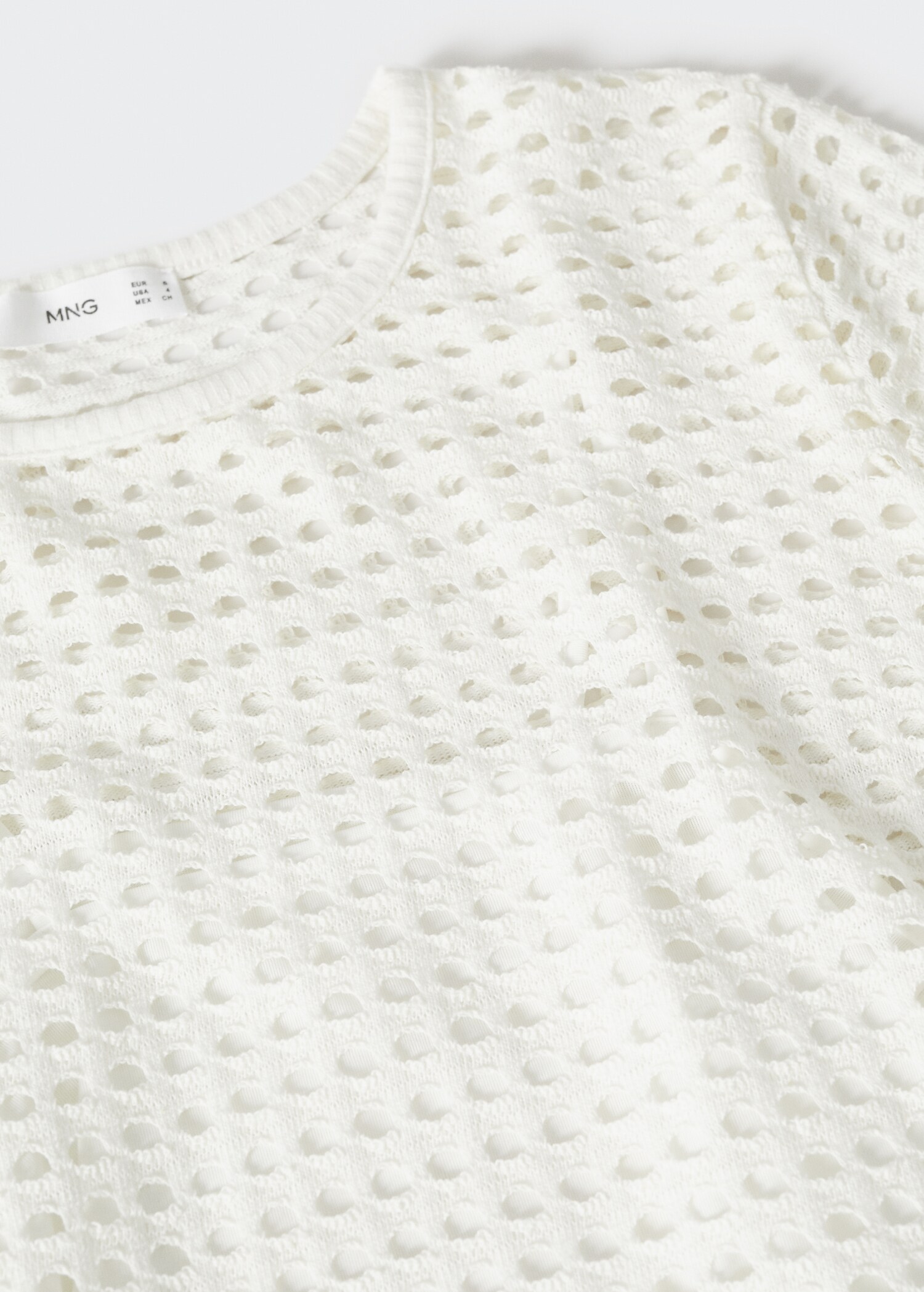 Openwork cotton dress - Details of the article 8