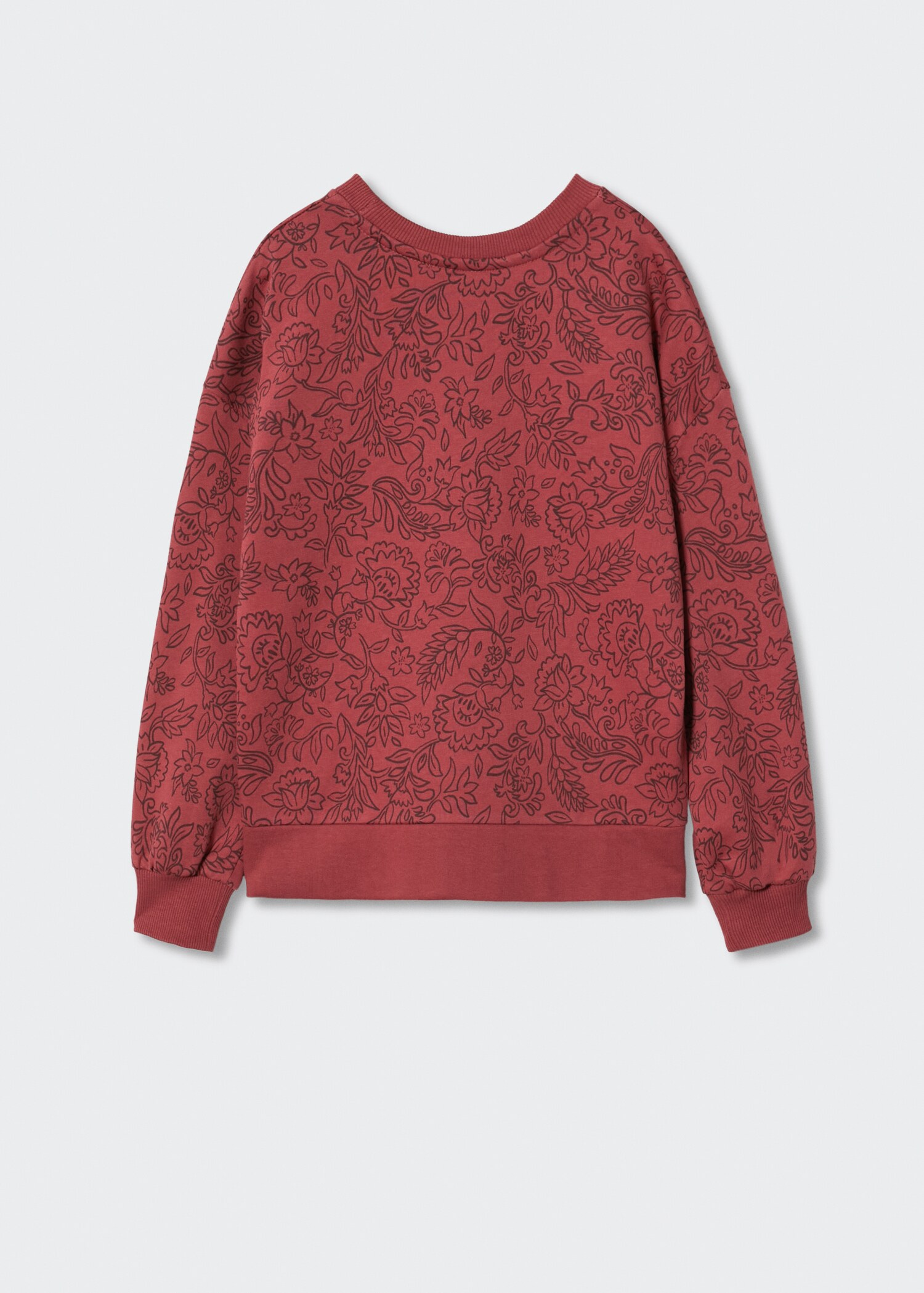 Sudadera algodón estampada - Reverso del artículo