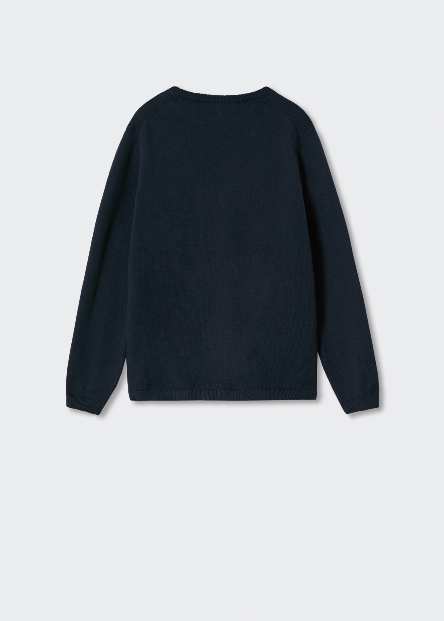V-neck sweater - Reverse of the article
