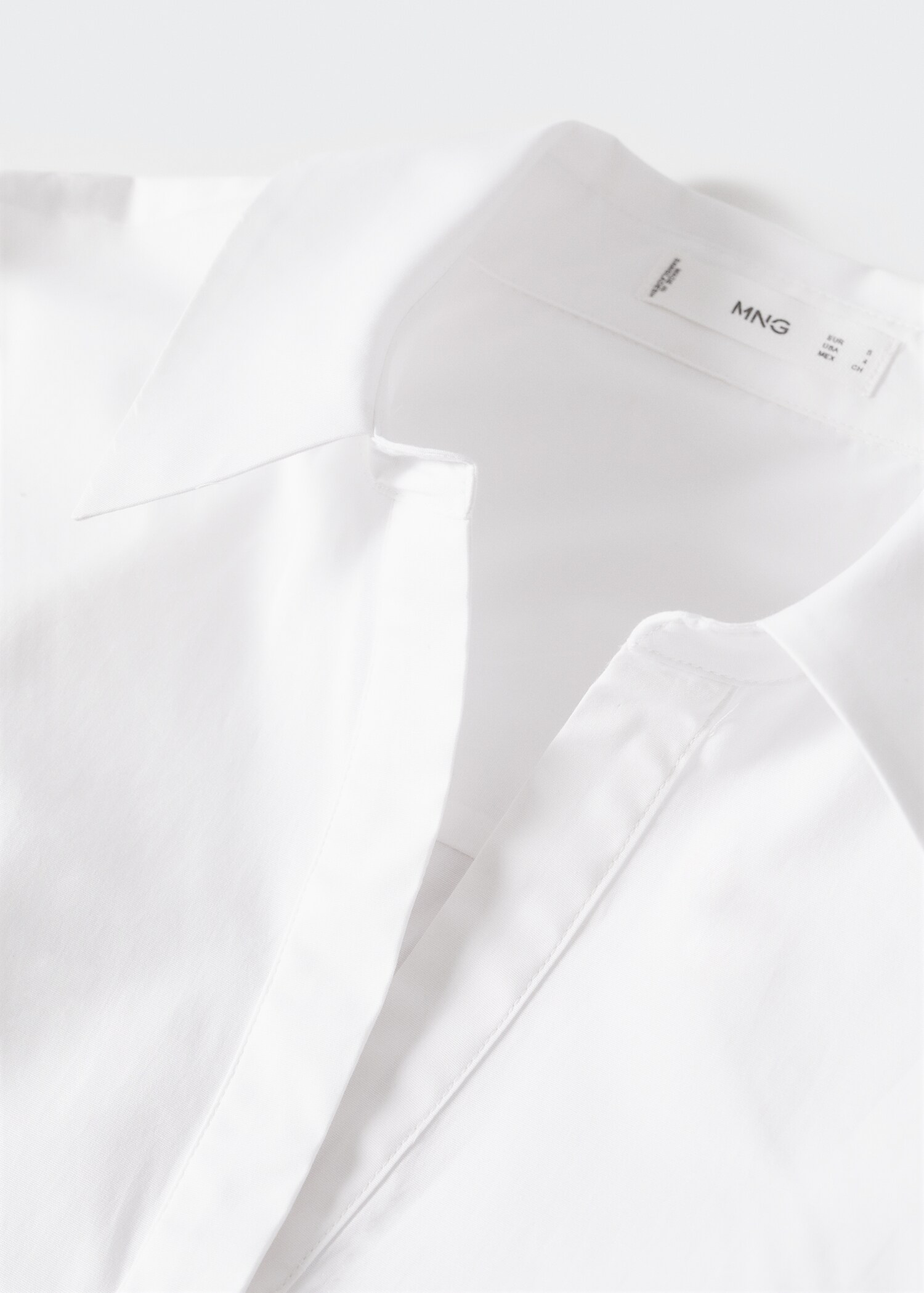 Essential cotton-blend shirt - Details of the article 8