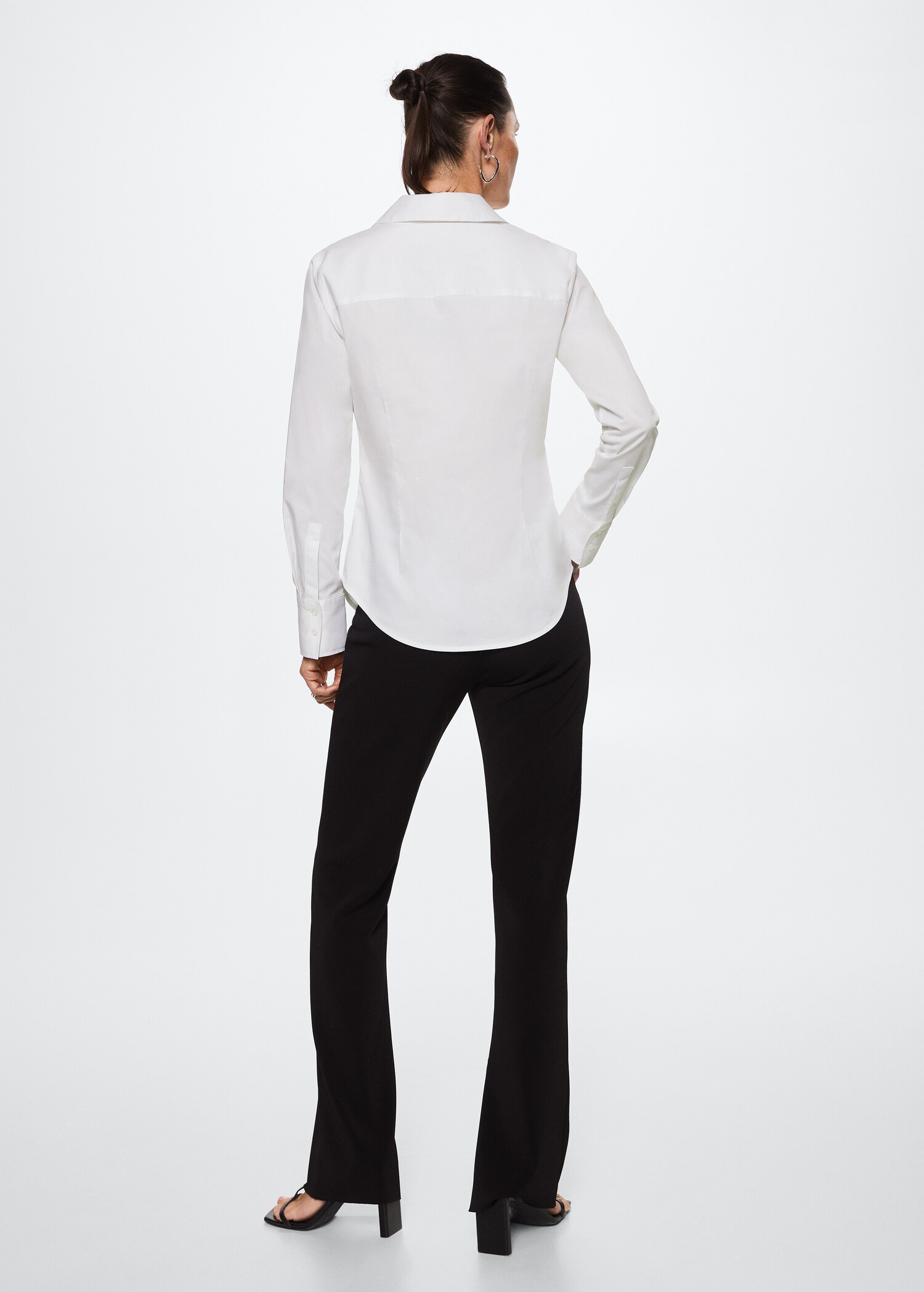 Essential cotton-blend shirt - Reverse of the article