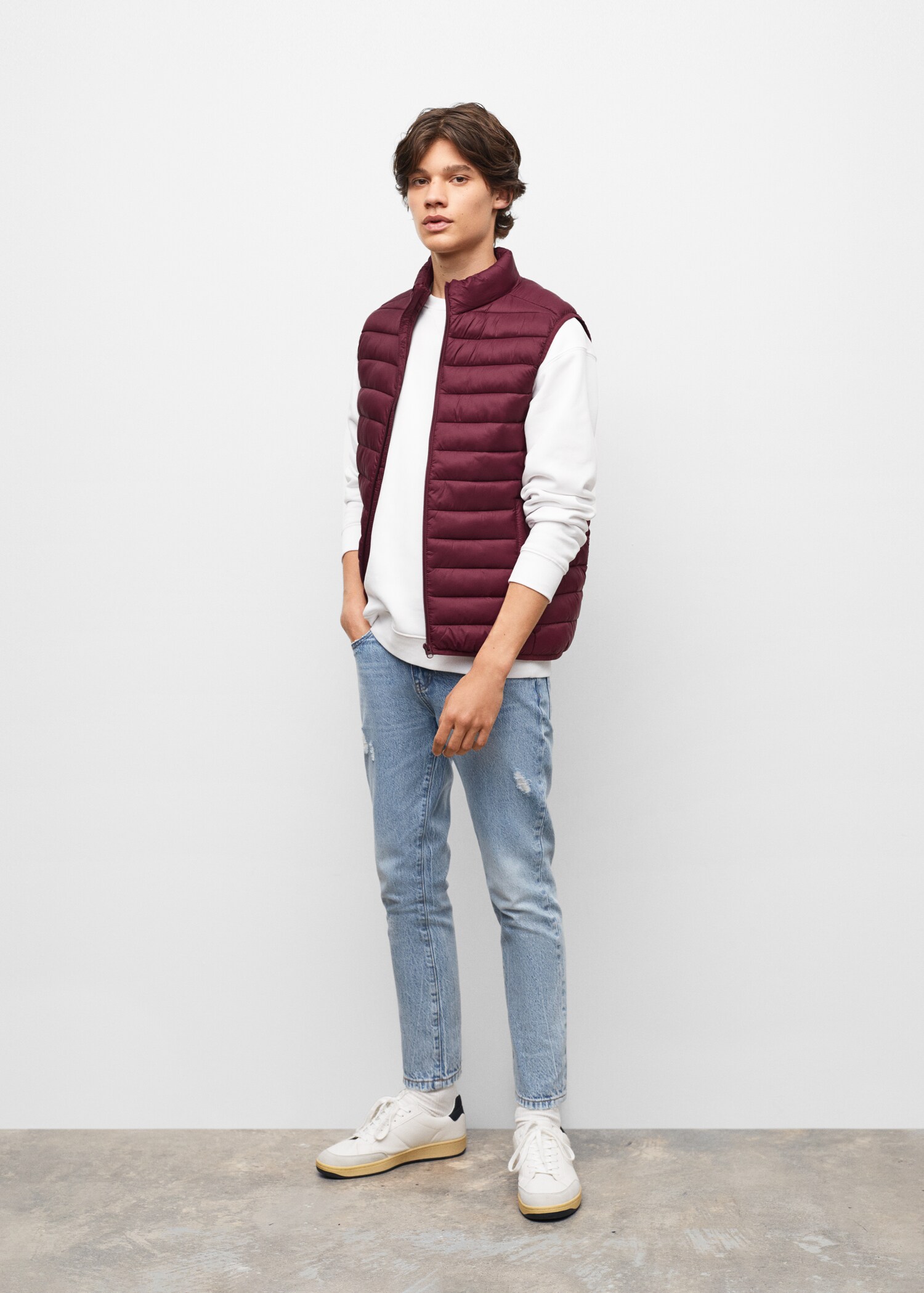 Quilted gilet - Medium plane