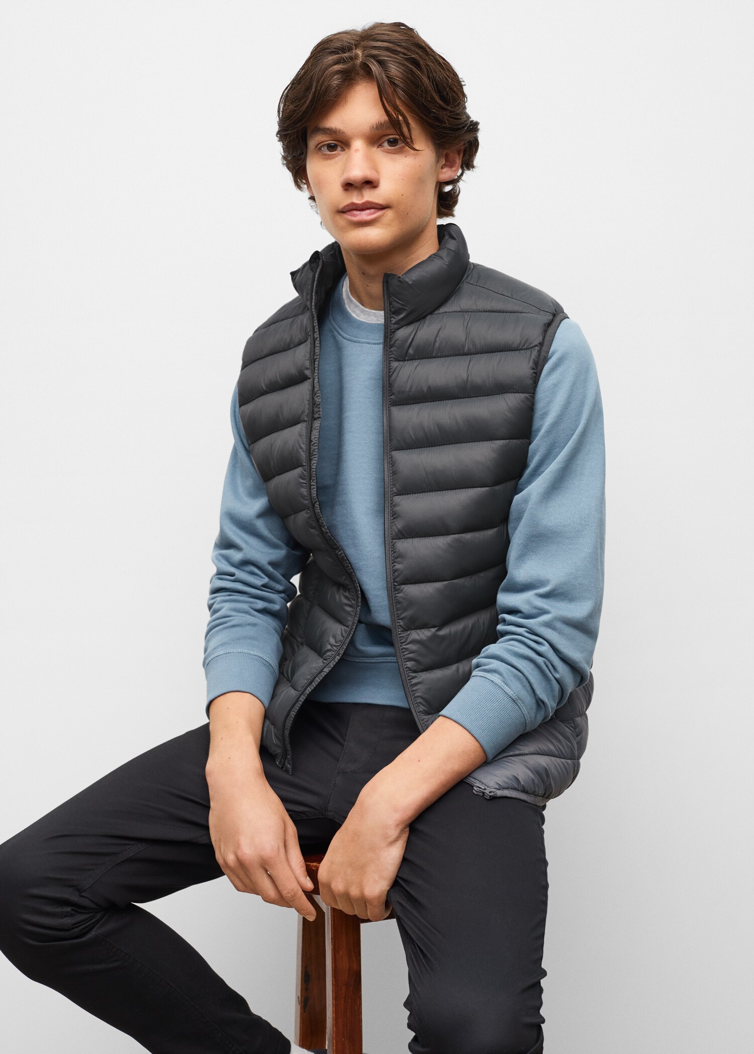 Quilted gilet - Medium plane