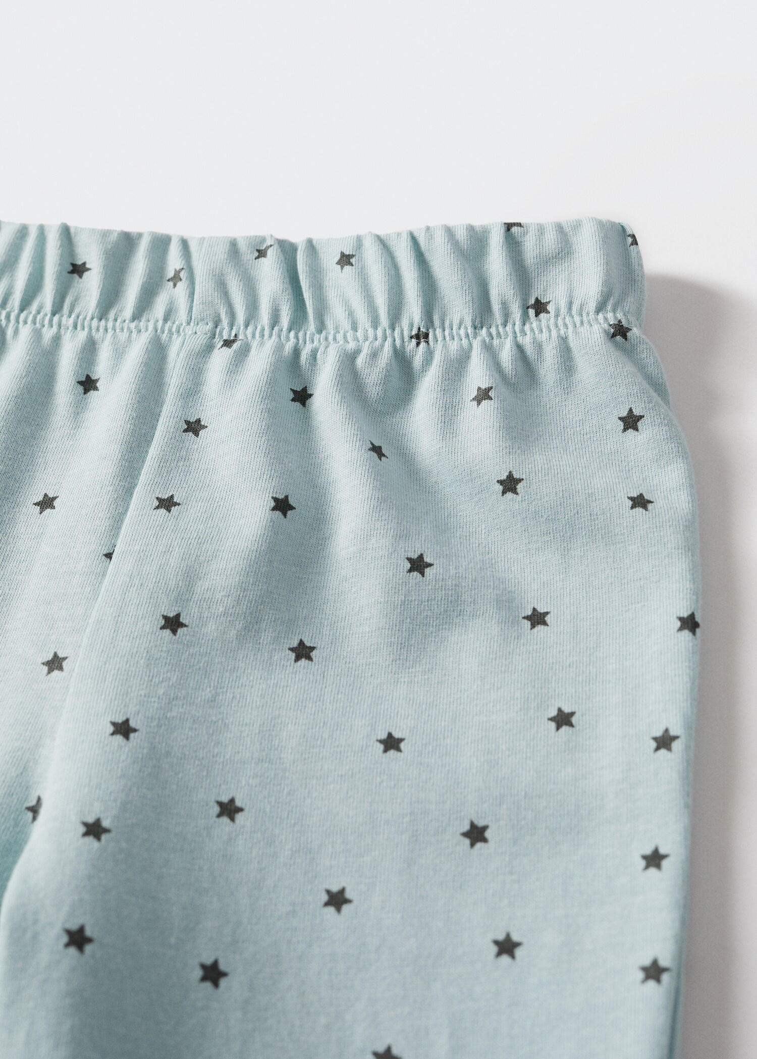 Cotton printed long pyjamas - Details of the article 8