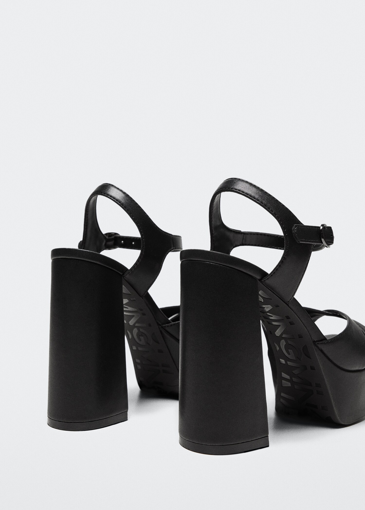 Platform ankle-cuff sandals - Details of the article 2