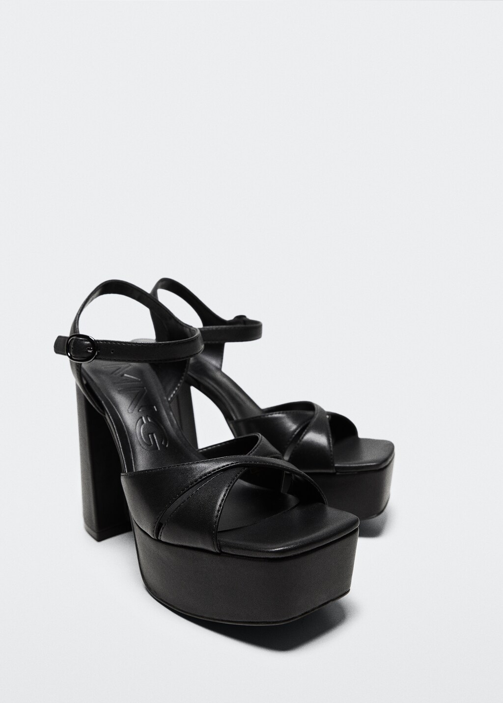 Mango platform sandals sale